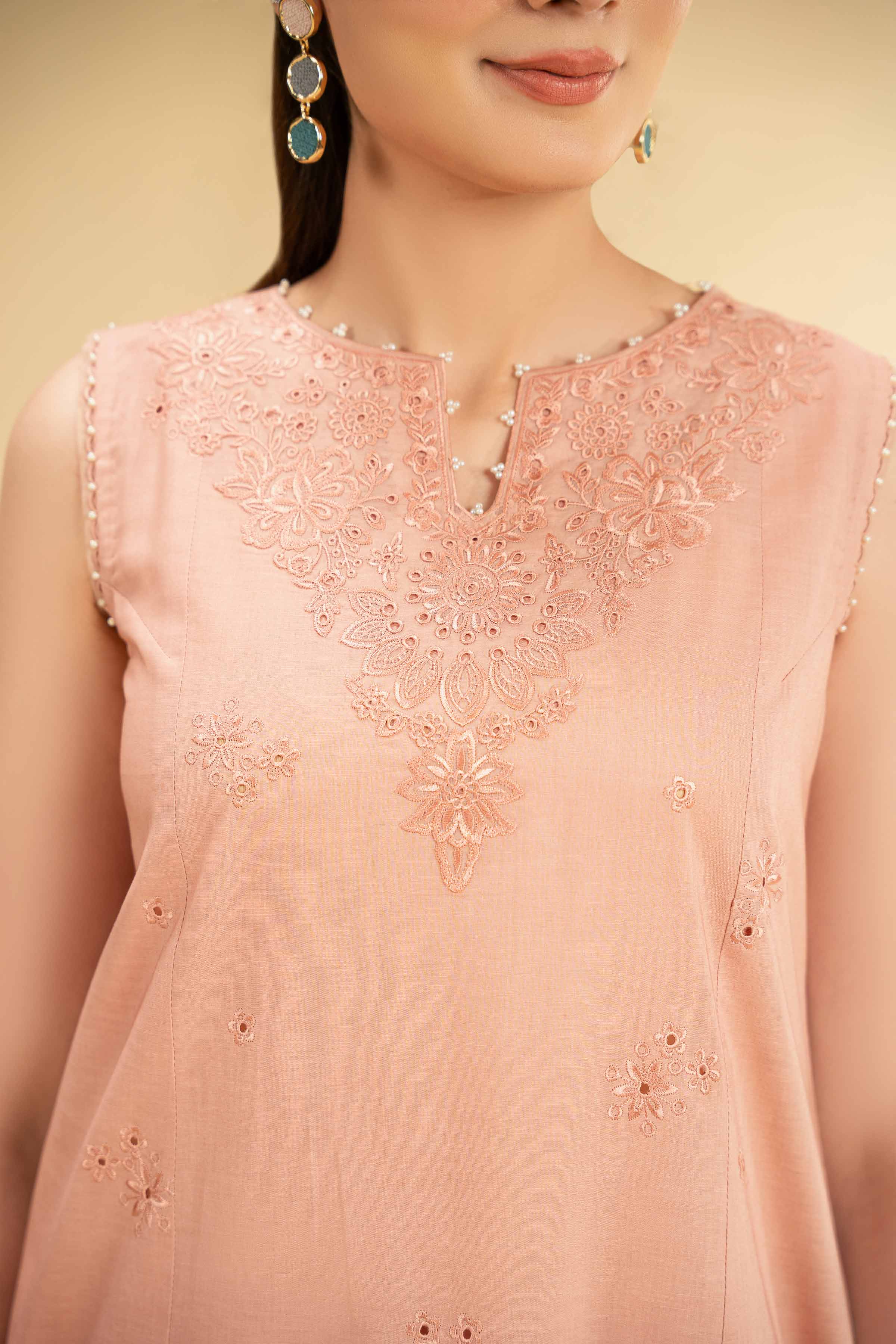 2 Piece - Dyed Embroidered Suit - 42501793 for Women - Unstitched Collection | Nishat | Shop Online