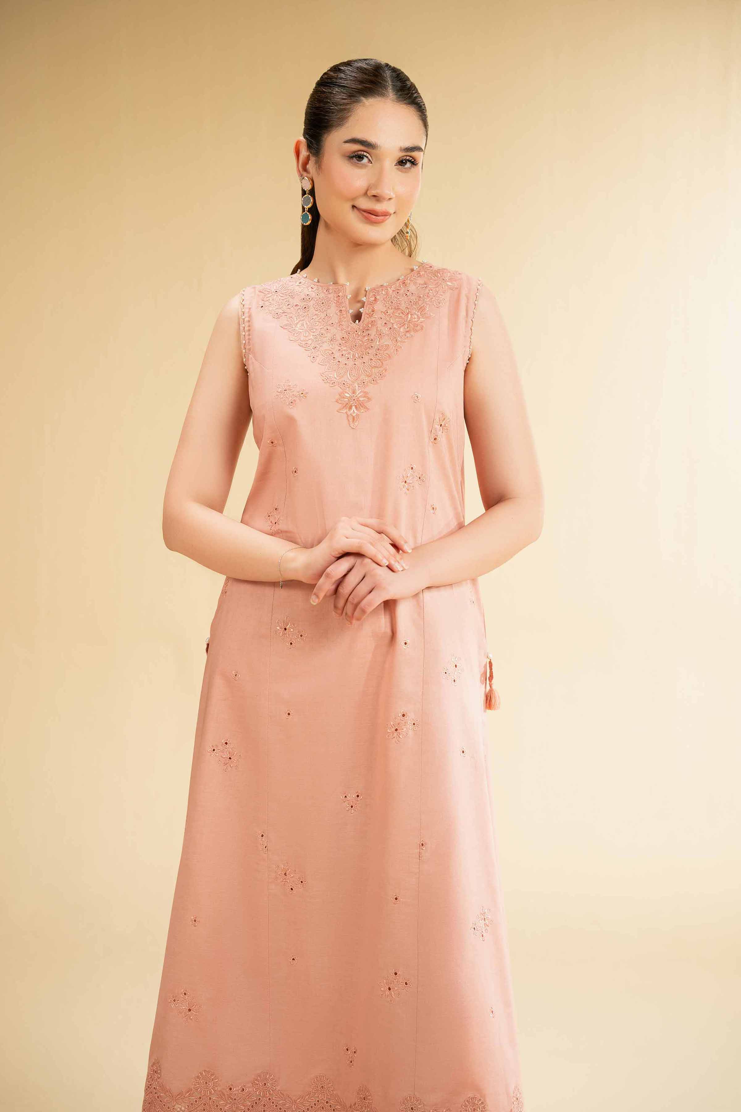 2 Piece - Dyed Embroidered Suit - 42501793 for Women - Unstitched Collection | Nishat | Shop Online