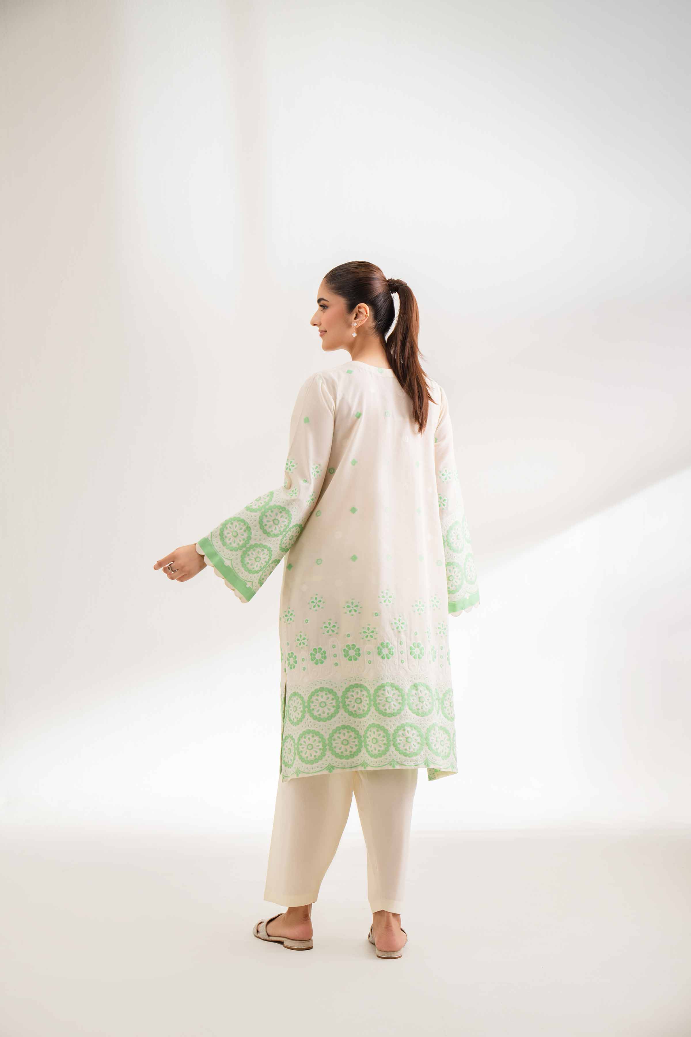 2 Piece - Jacquard Suit - 42501800 for Women - Unstitched Collection | Nishat | Shop Online