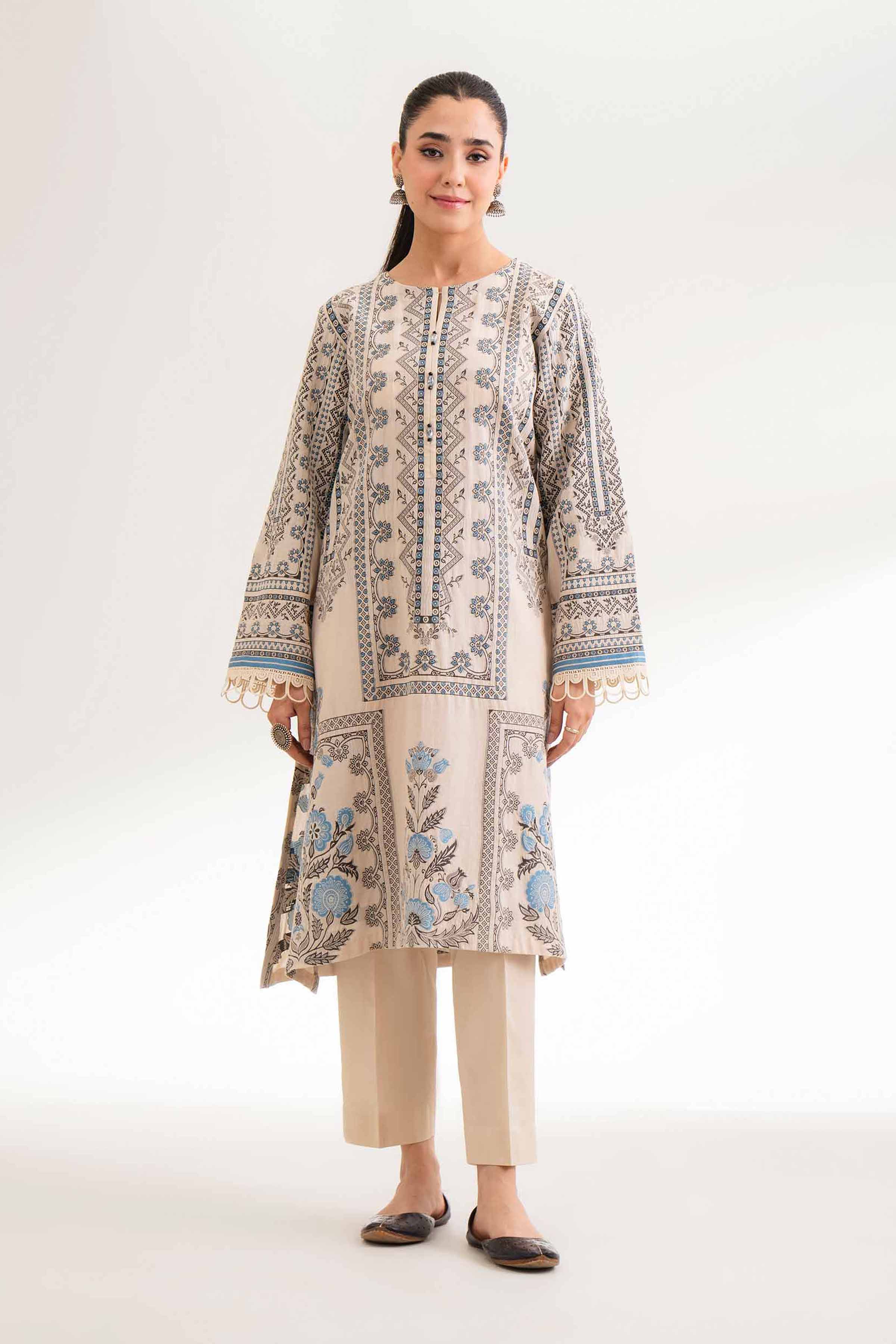 2 Piece - Jacquard Suit - 42501805 for Women - Unstitched Collection | Nishat | Shop Online