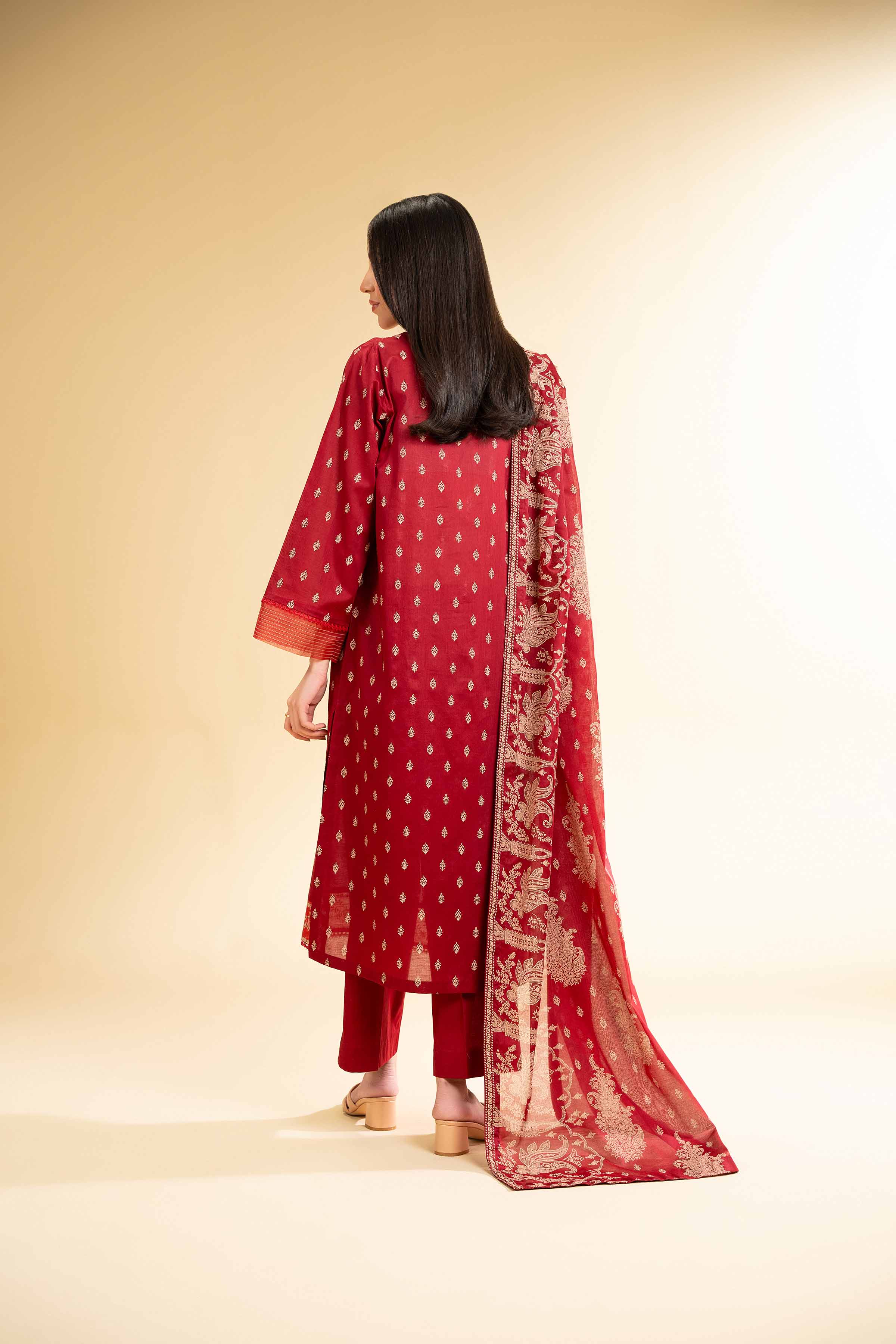 3 Piece - Paste Printed Embroidered Suit - 42501813 for Women - Unstitched Collection | Nishat | Shop Online