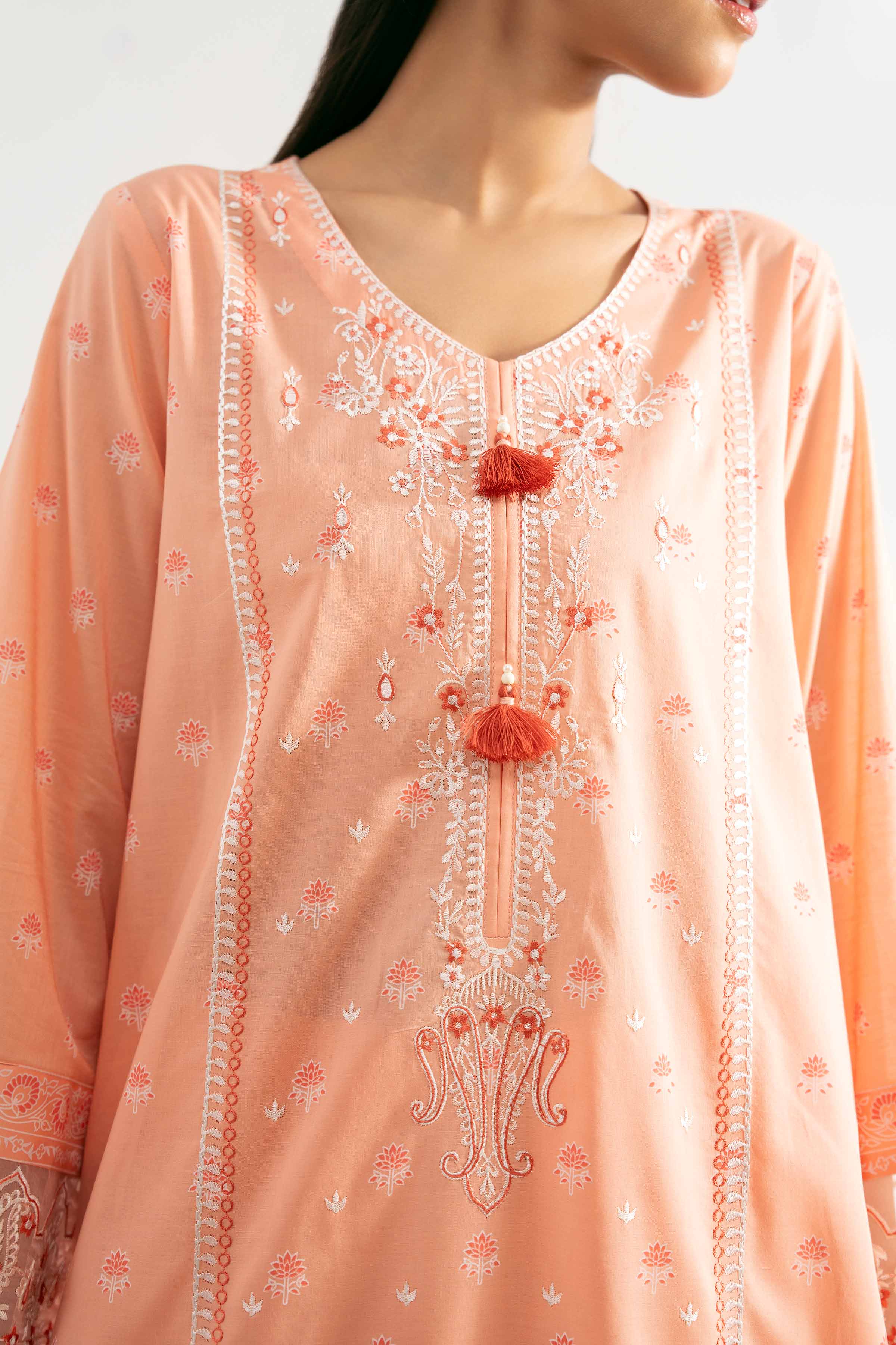 3 Piece - Paste Printed Embroidered Suit - 42501816 for Women - Unstitched Collection | Nishat | Shop Online
