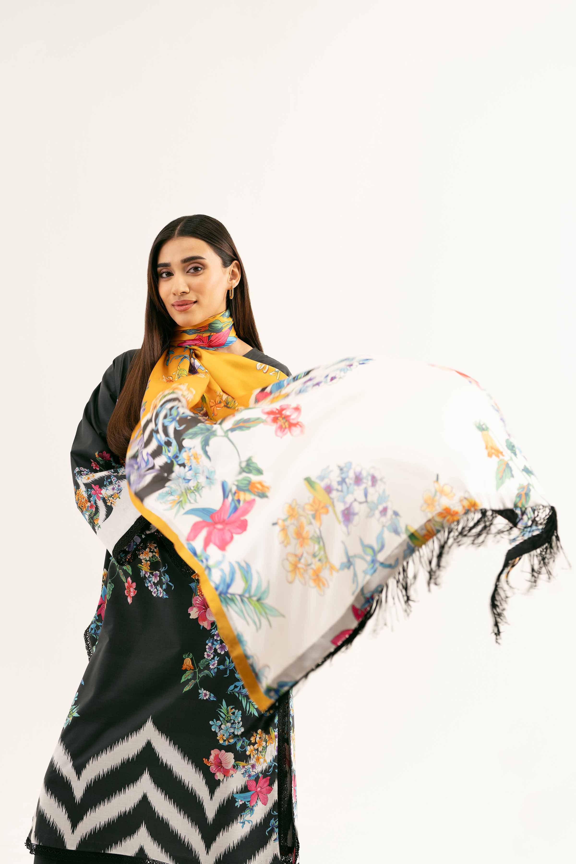 3 Piece - Digital Printed Embroidered Suit - 42501839 for Women - Unstitched Collection | Nishat | Shop Online
