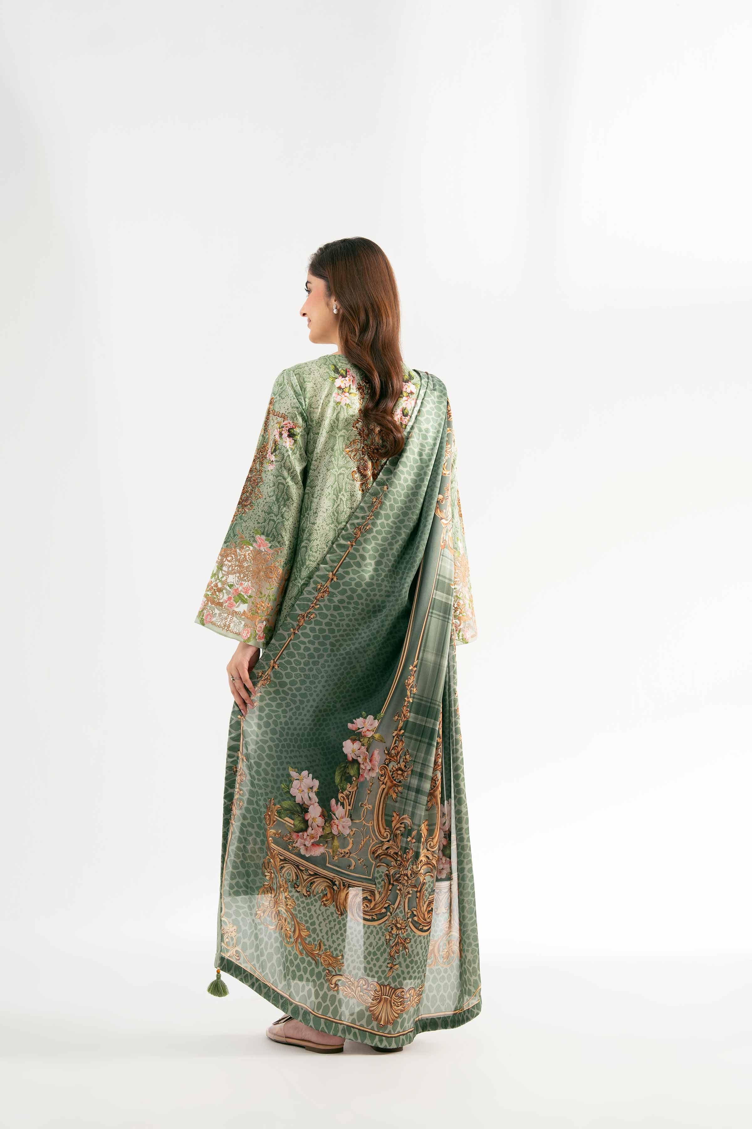 3 Piece - Digital Printed Embroidered Suit - 42501841 for Women - Unstitched Collection | Nishat | Shop Online