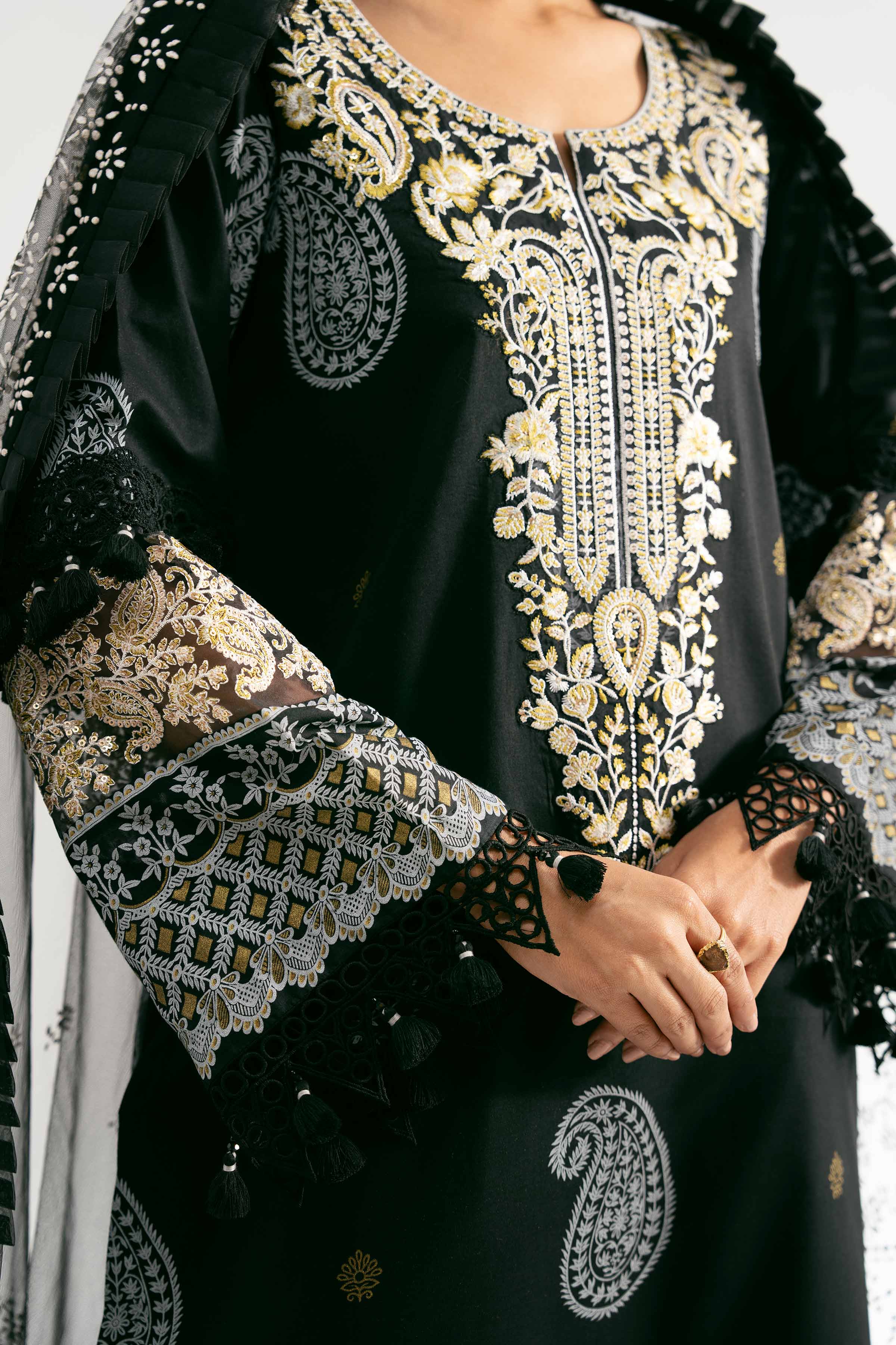 3 Piece - Paste Printed Suit - 42501851 for Women - Unstitched Collection | Nishat | Shop Online