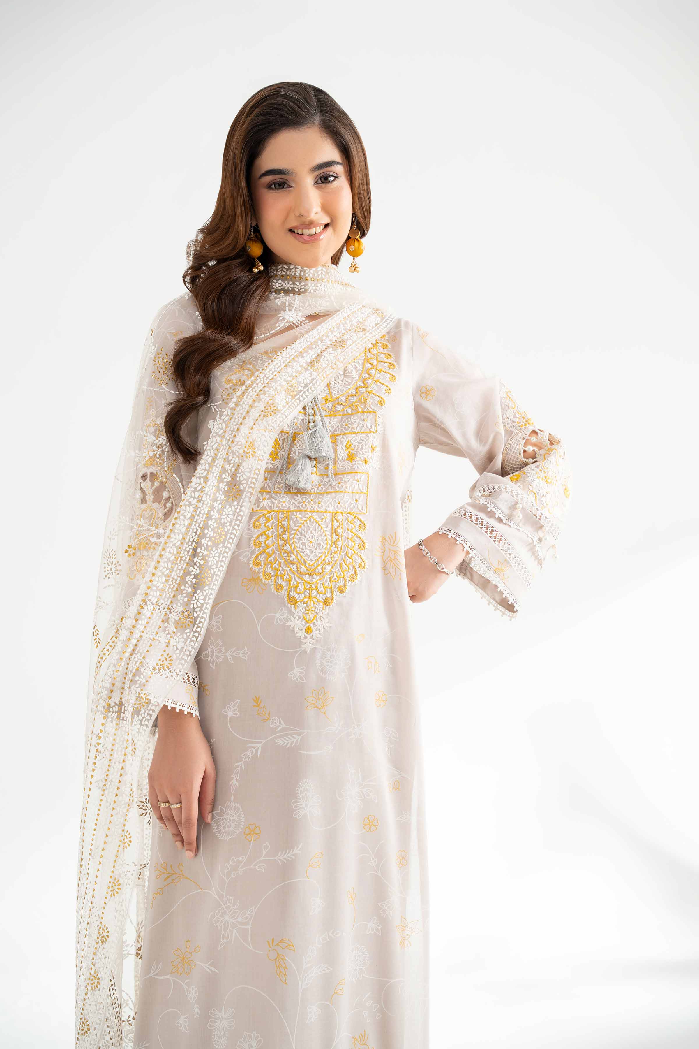 3 Piece - Paste Printed Suit - 42501852 for Women - Unstitched Collection | Nishat | Shop Online