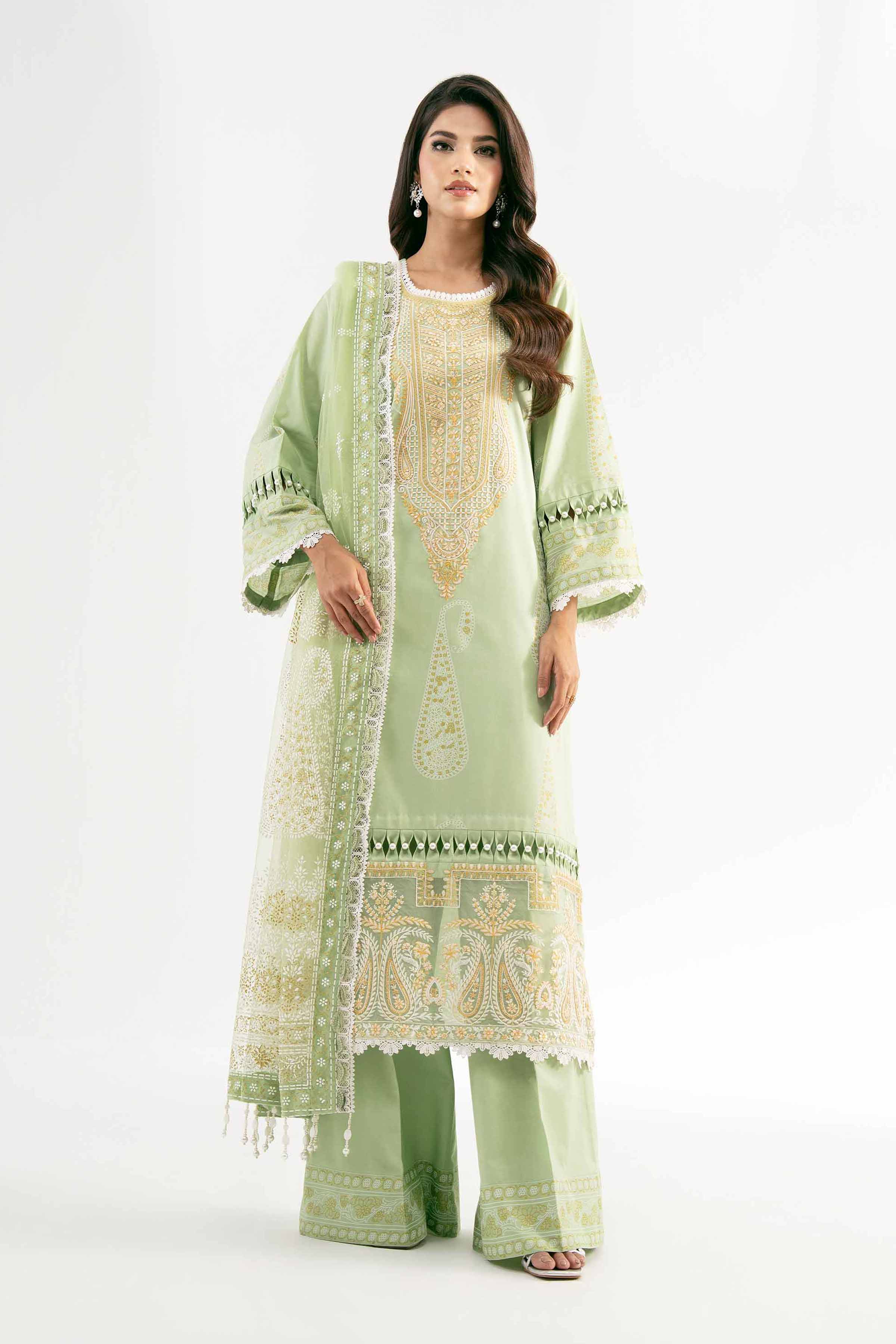 3 Piece - Paste Printed Suit - 42501853 for Women - Unstitched Collection | Nishat | Shop Online