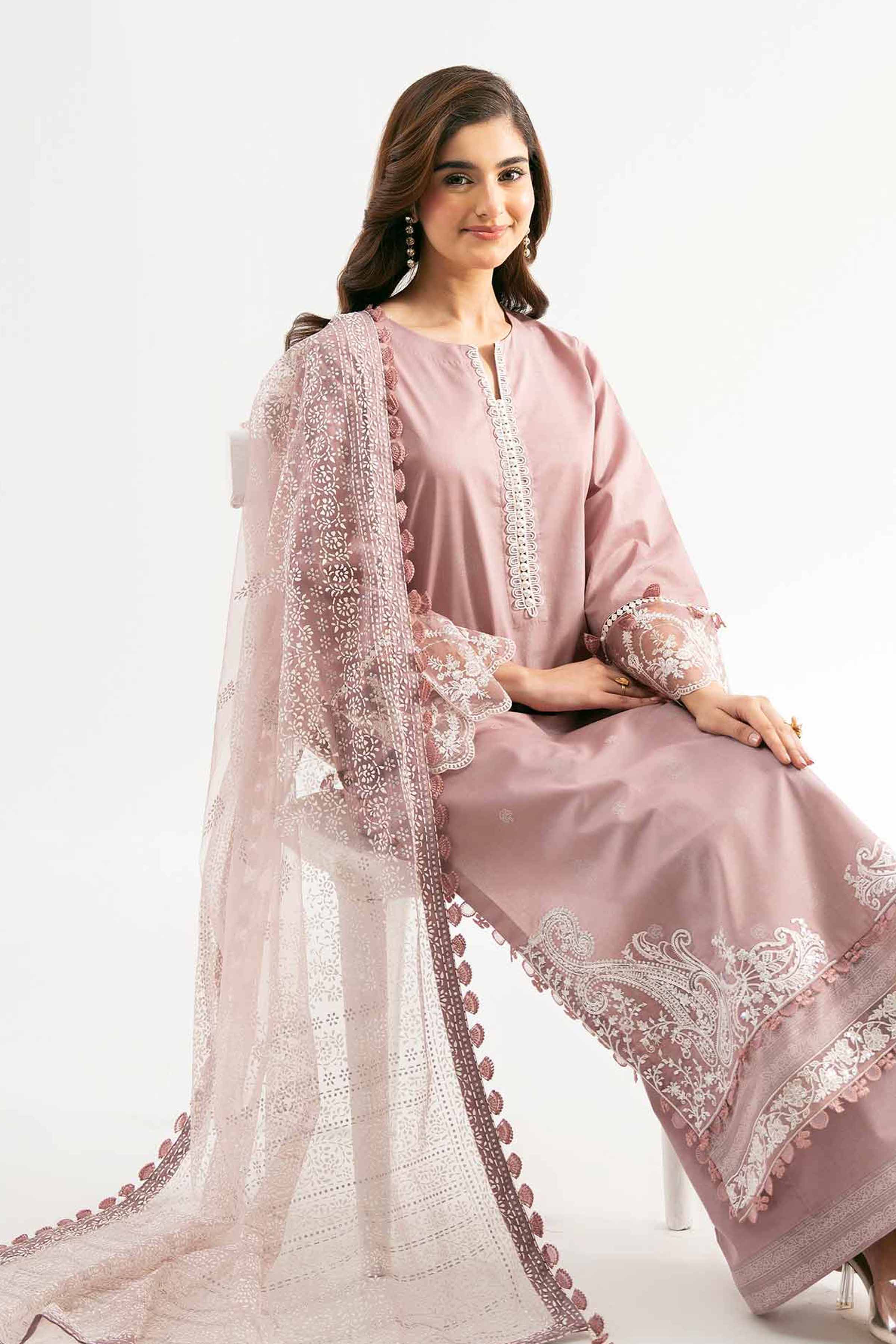 3 Piece - Paste Printed Suit - 42501857 for Women - Unstitched Collection | Nishat | Shop Online