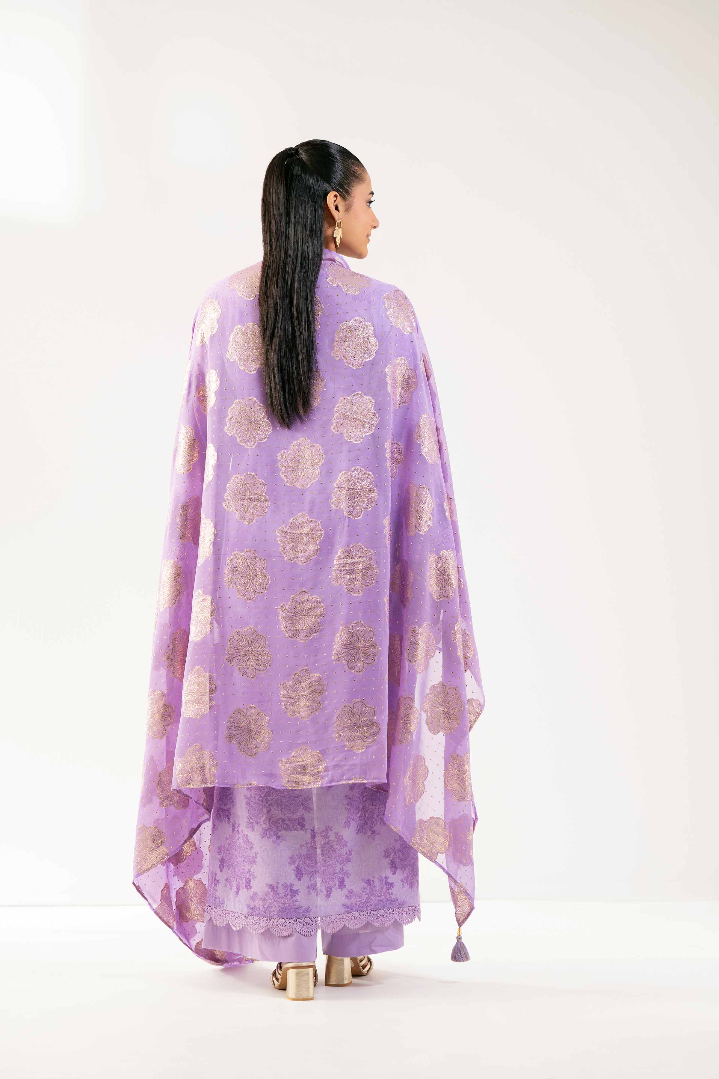 3 Piece - Digital Printed Embroidered Suit - 42501862 for Women - Unstitched Collection | Nishat | Shop Online