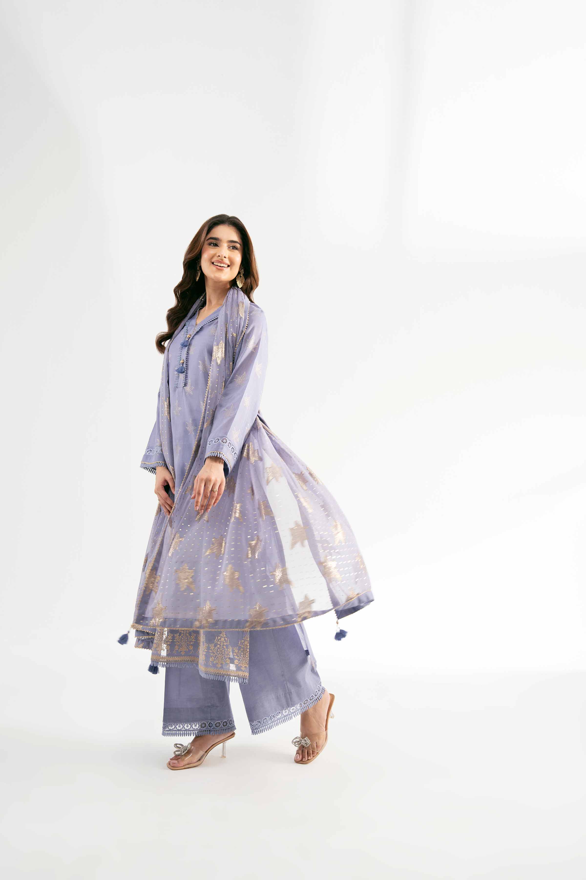 3 Piece - Digital Printed Embroidered Suit - 42501863 for Women - Unstitched Collection | Nishat | Shop Online