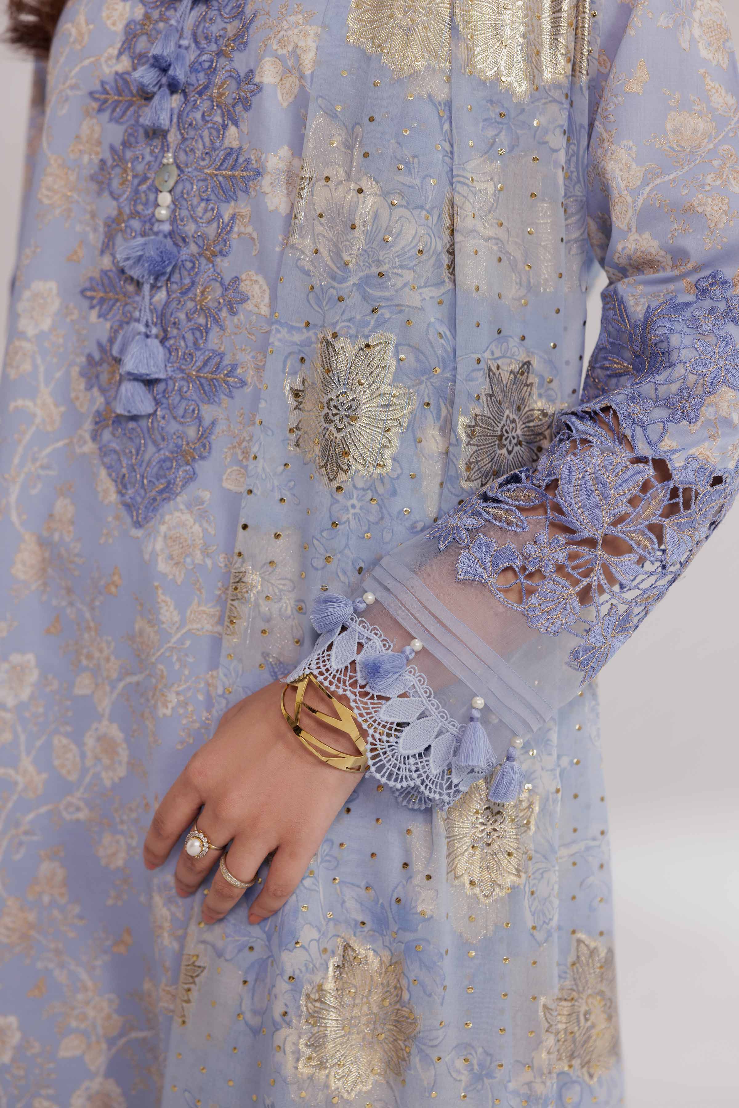 3 Piece - Digital Printed Embroidered Suit - 42501864 for Women - Unstitched Collection | Nishat | Shop Online