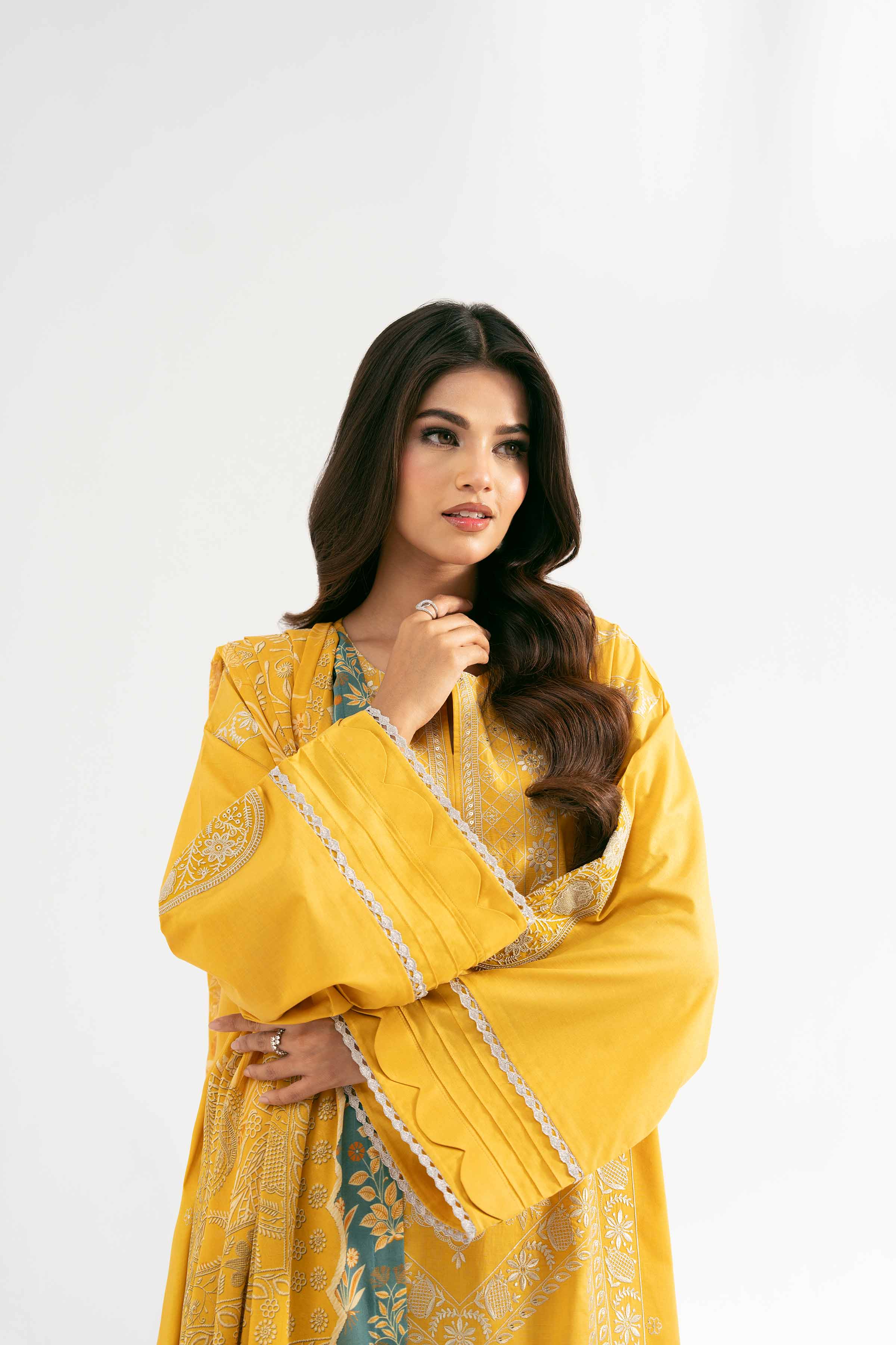 3 Piece - Digital Printed Embroidered Suit - 42501886 for Women - Unstitched Collection | Nishat | Shop Online