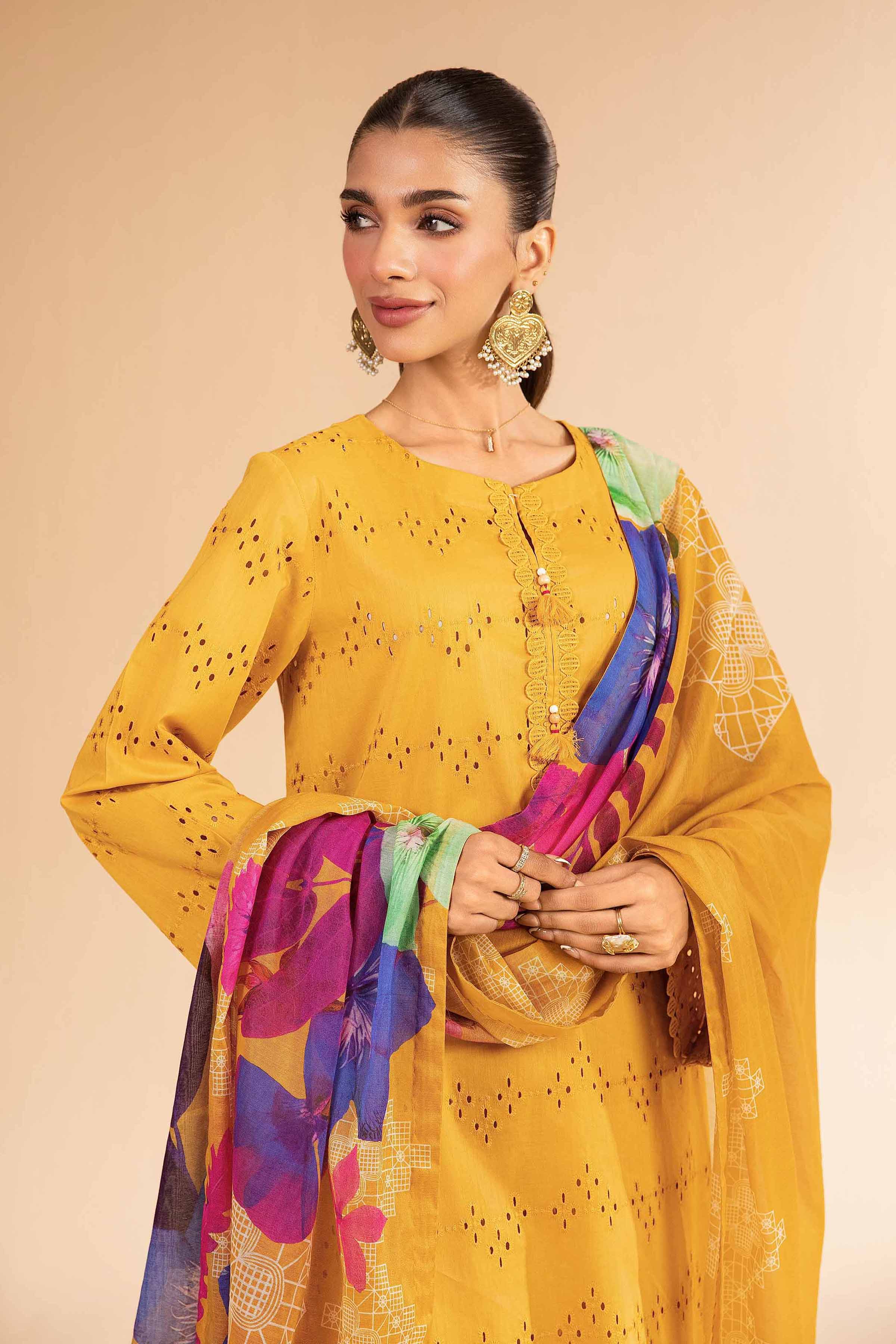 3 Piece - Digital Printed Suit - 42501890 for Women - Unstitched Collection | Nishat | Shop Online
