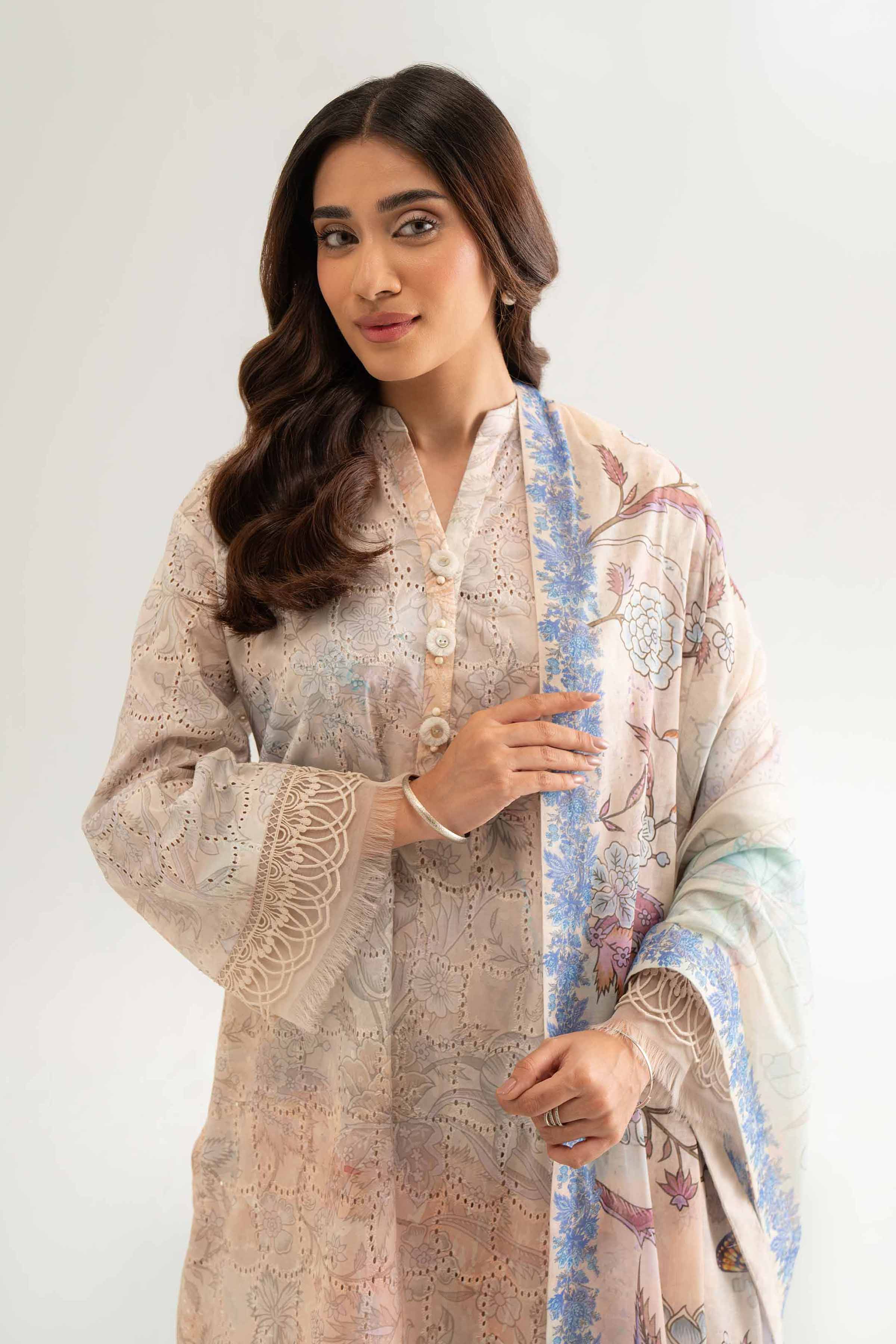 3 Piece - Digital Printed Suit - 42501892 for Women - Unstitched Collection | Nishat | Shop Online
