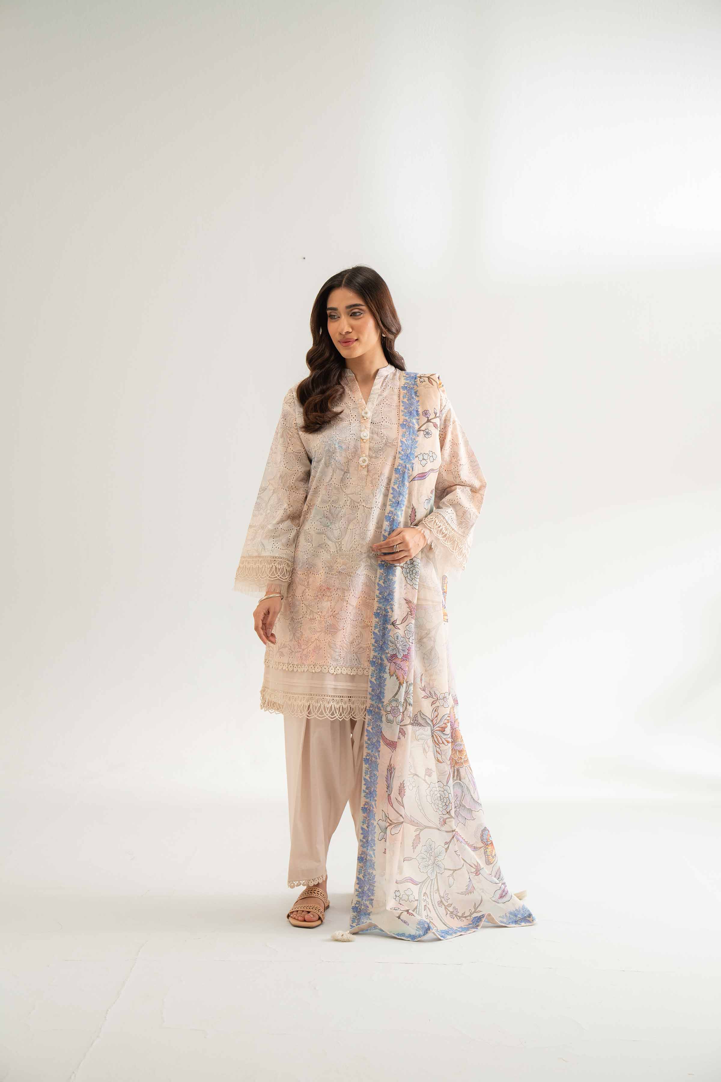3 Piece - Digital Printed Suit - 42501892 for Women - Unstitched Collection | Nishat | Shop Online