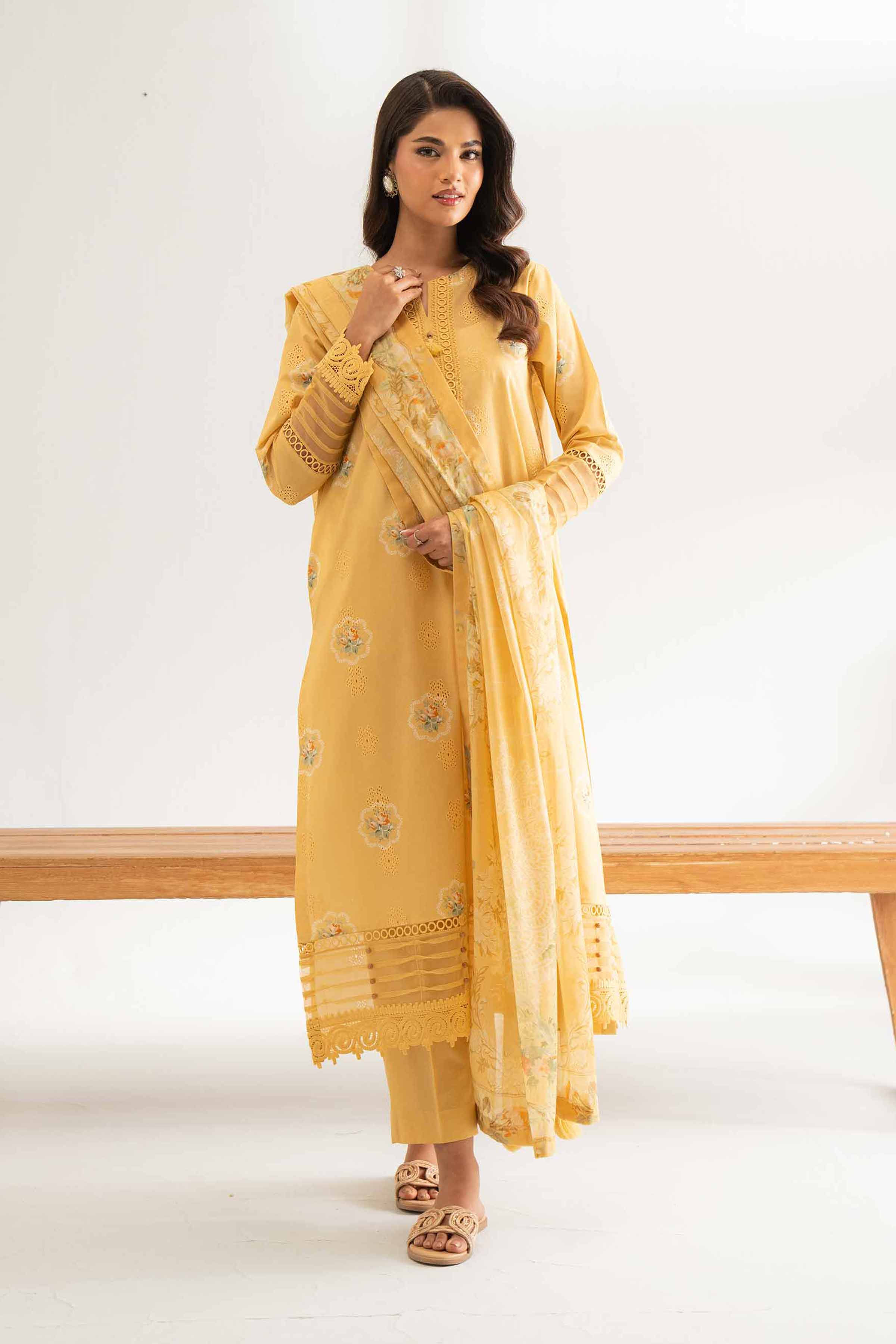 3 Piece - Digital Printed Suit - 42501894 for Women - Unstitched Collection | Nishat | Shop Online