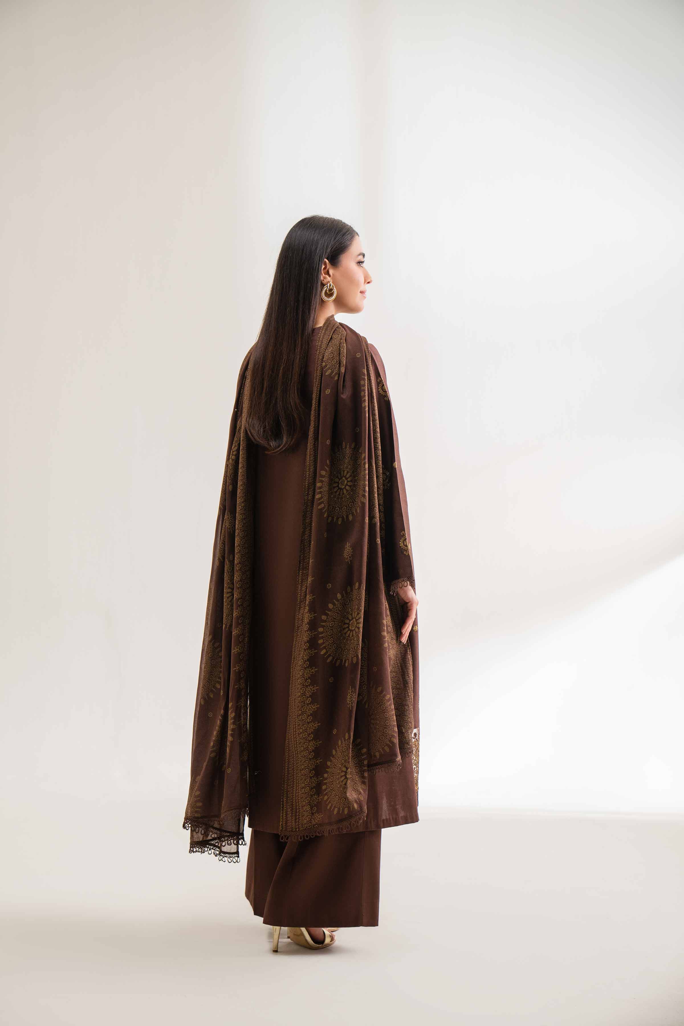 3 Piece - Block Printed Suit - 42501913 for Women - Unstitched Collection | Nishat | Shop Online