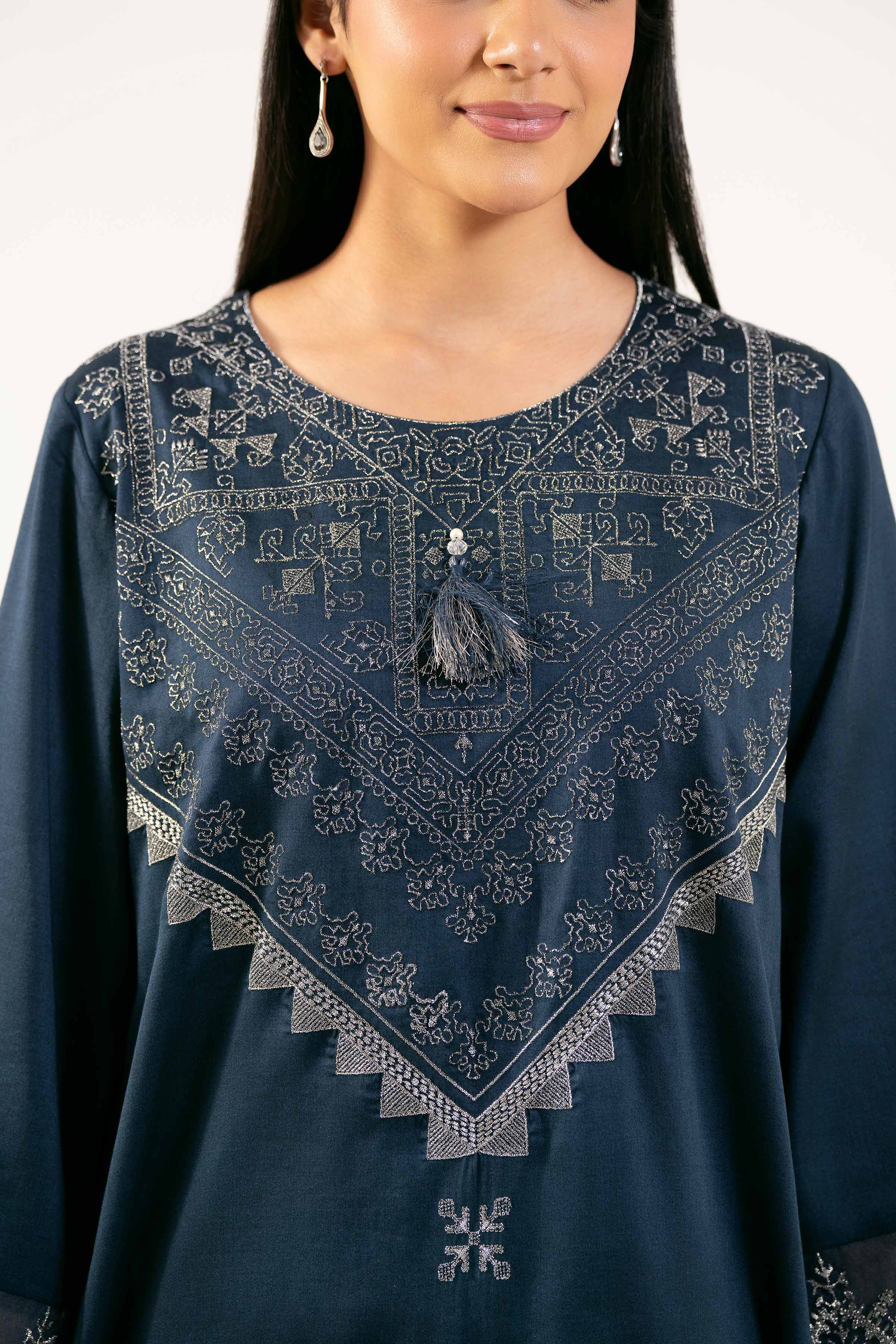 3 Piece - Printed Embroidered Suit - 42501916 for Women - Unstitched Collection | Nishat | Shop Online