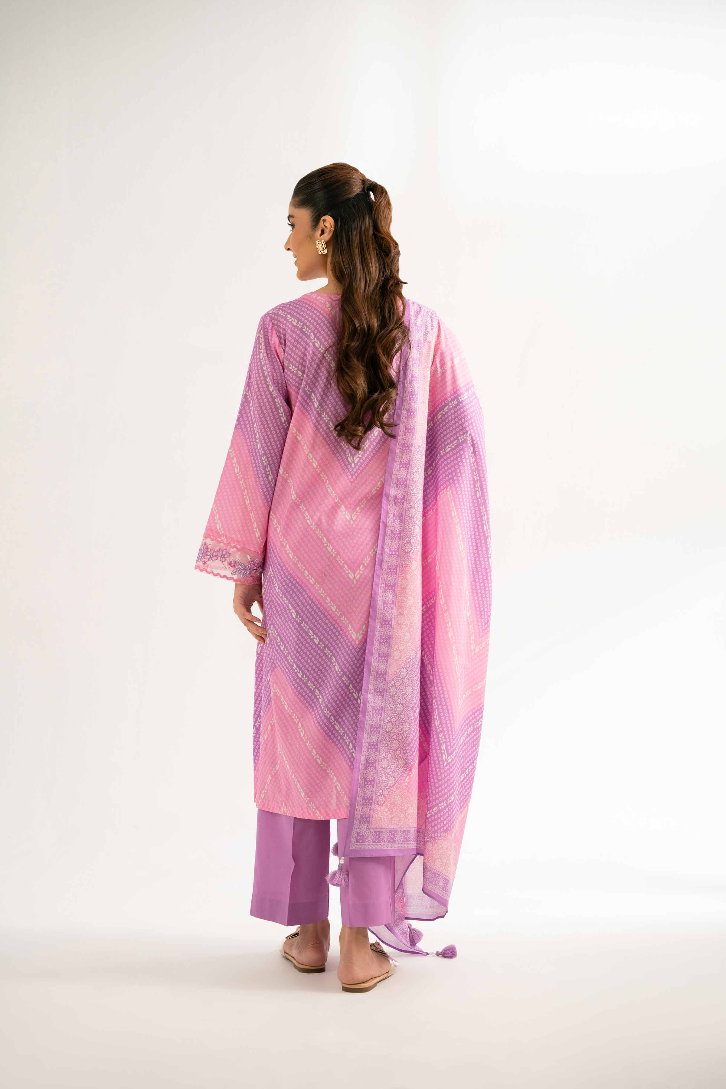 3 Piece - Digital Printed Embroidered Suit - 42501931 for Women - Unstitched Collection | Nishat | Shop Online