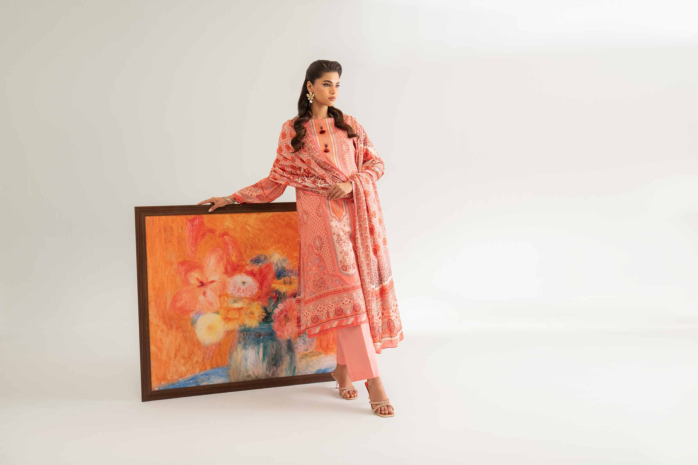 3 Piece - Digital Printed Suit - 42501937 for Women - Unstitched Collection | Nishat | Shop Online