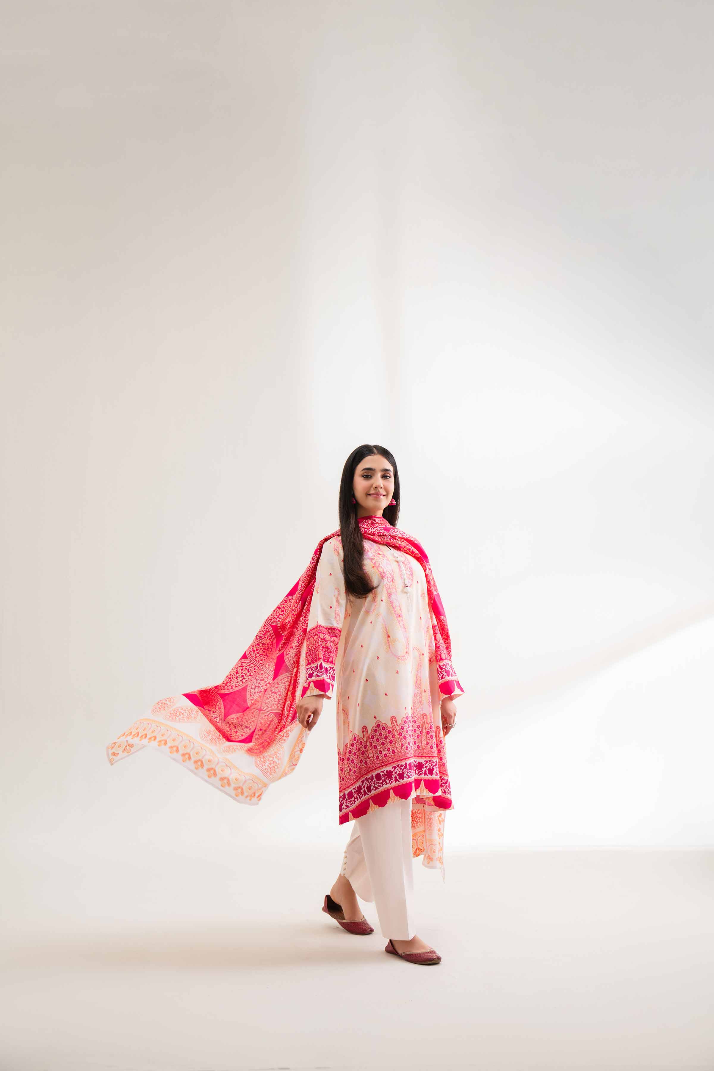 3 Piece - Digital Printed Suit - 42501938 for Women - Unstitched Collection | Nishat | Shop Online