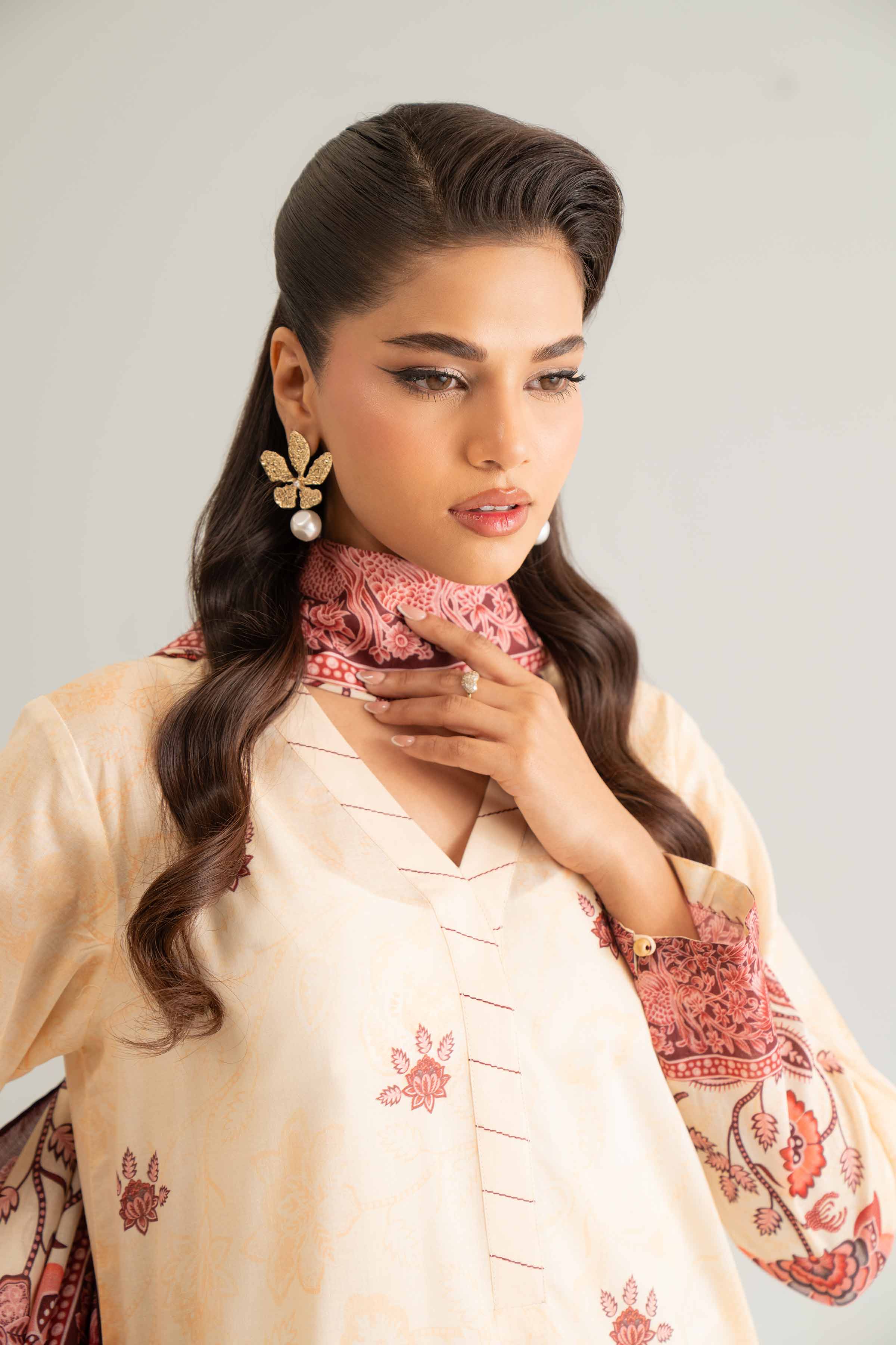 3 Piece - Digital Printed Suit - 42501940 for Women - Unstitched Collection | Nishat | Shop Online