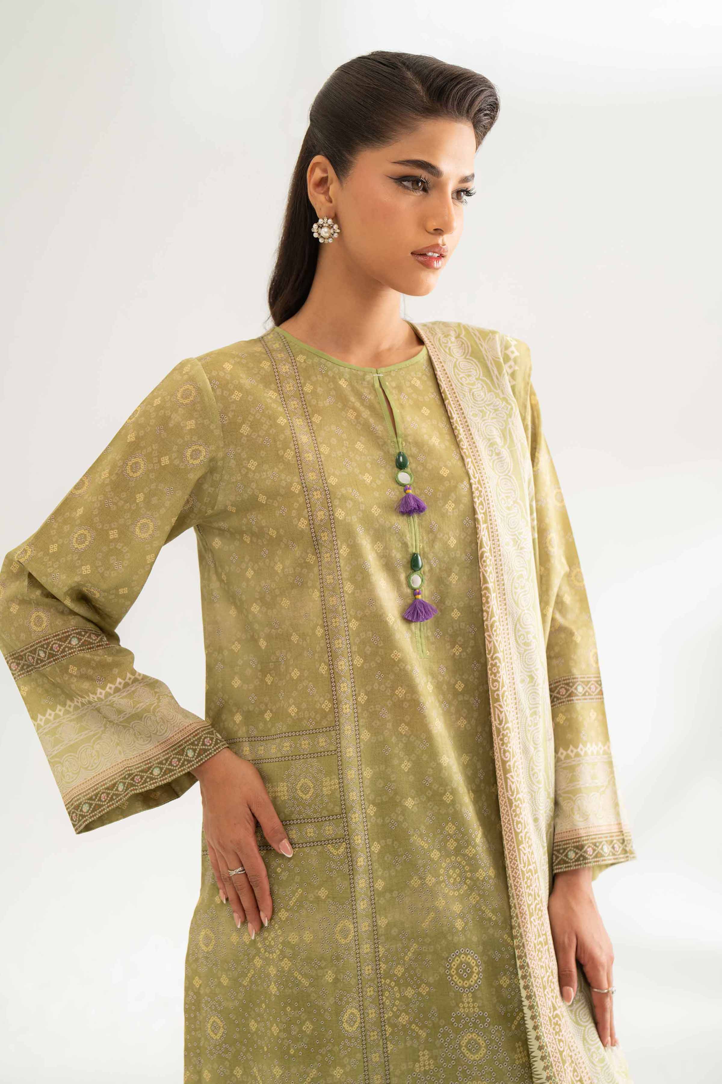 3 Piece - Digital Printed Suit - 42501941 for Women - Unstitched Collection | Nishat | Shop Online