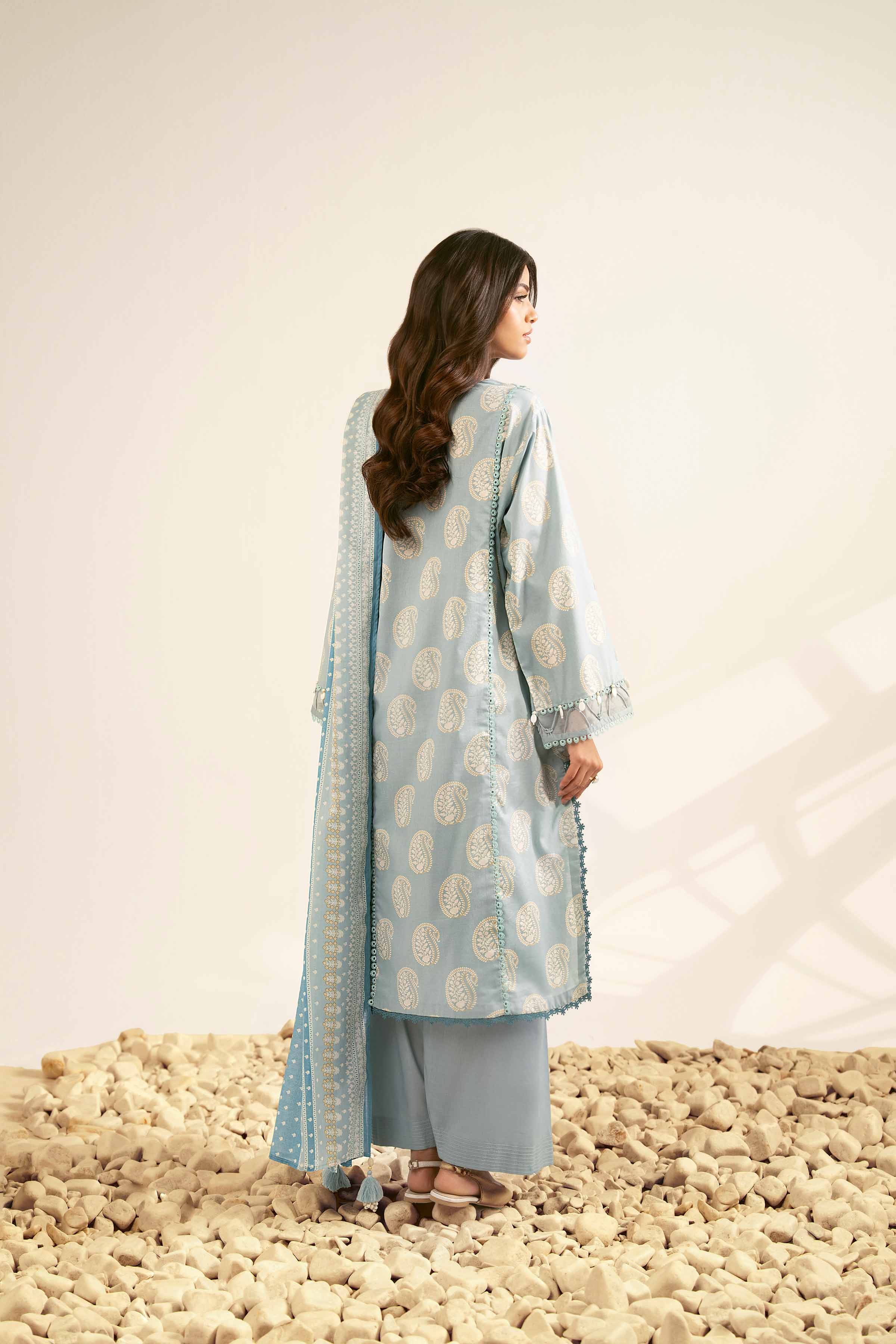 3 Piece - Printed Suit - 42501944 for Women - Unstitched Collection | Nishat | Shop Online