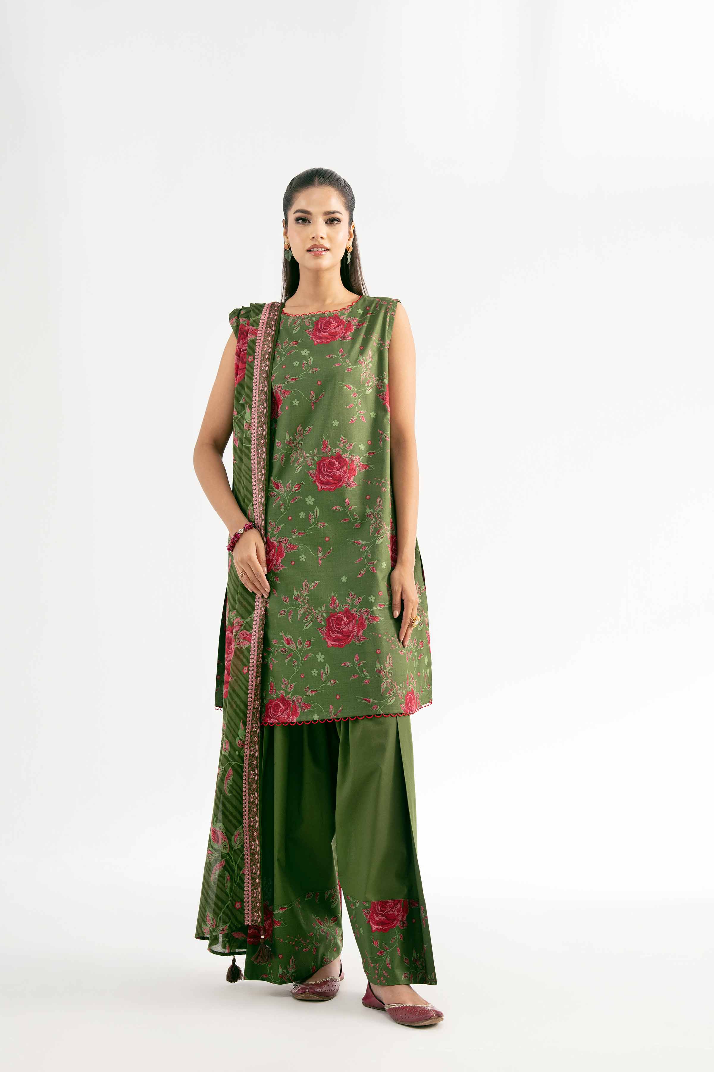 3 Piece - Printed Suit - 42501945 for Women - Unstitched Collection | Nishat | Shop Online