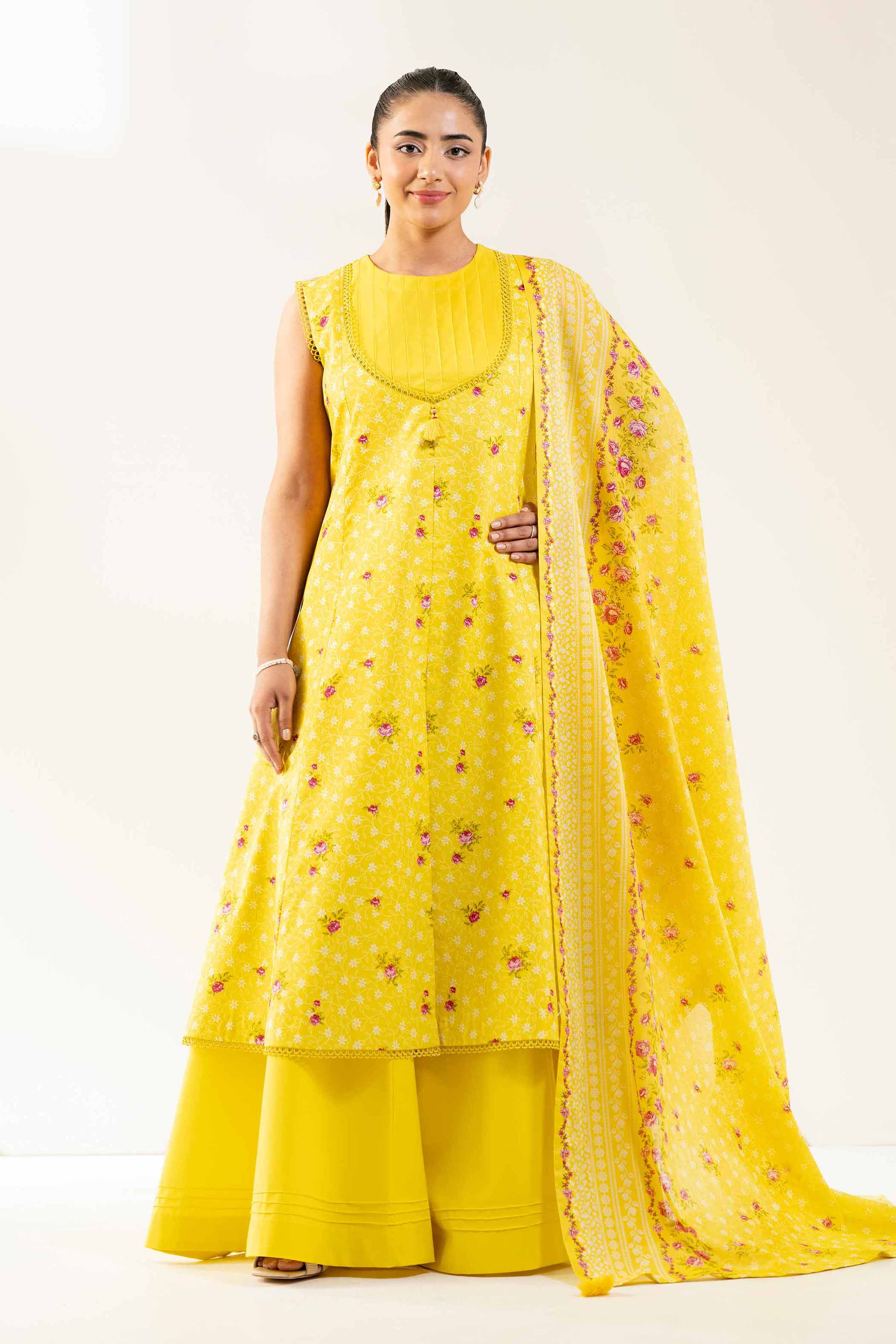 3 Piece - Printed Suit - 42501946 for Women - Unstitched Collection | Nishat | Shop Online
