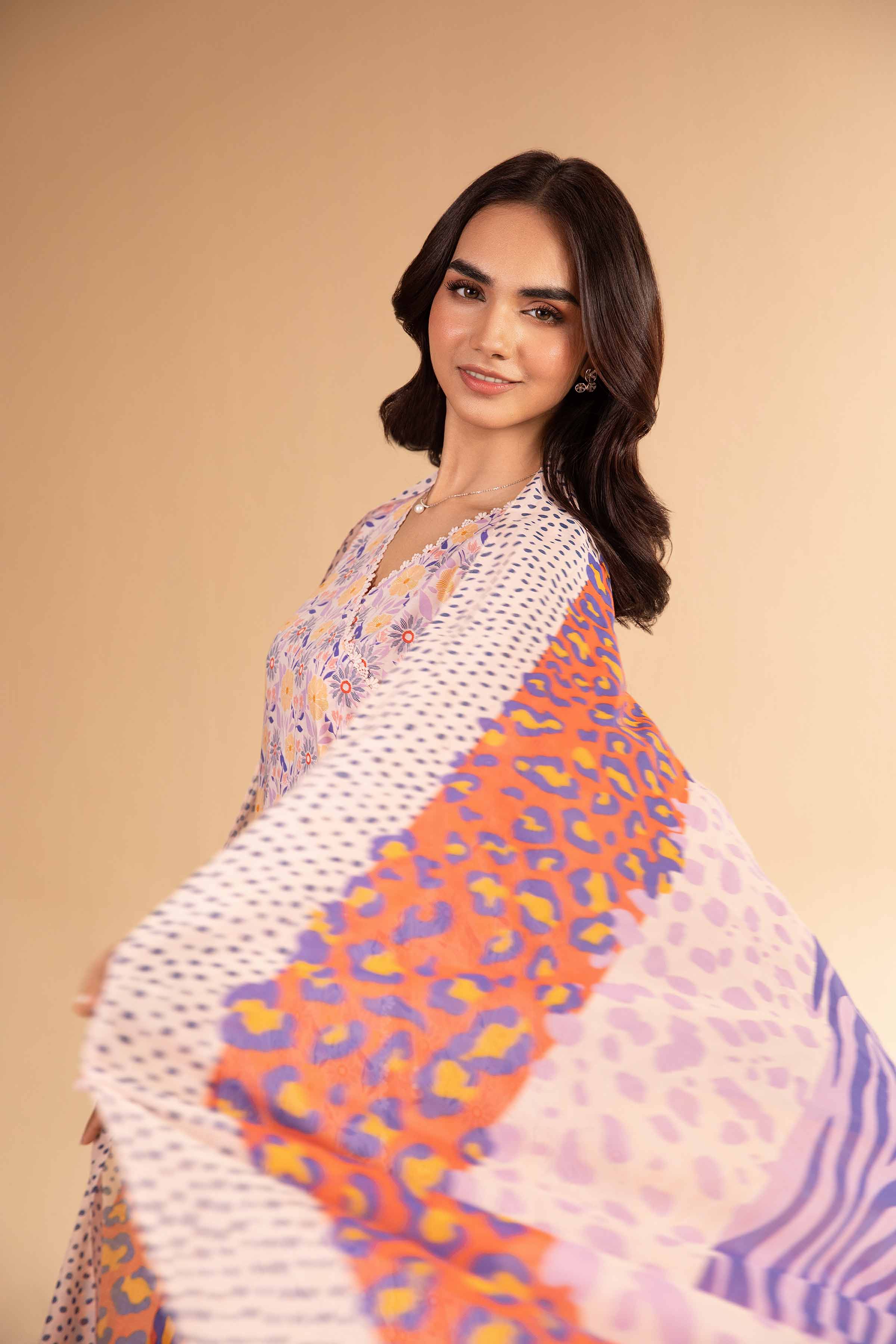 3 Piece - Printed Suit - 42501960 for Women - Unstitched Collection | Nishat | Shop Online