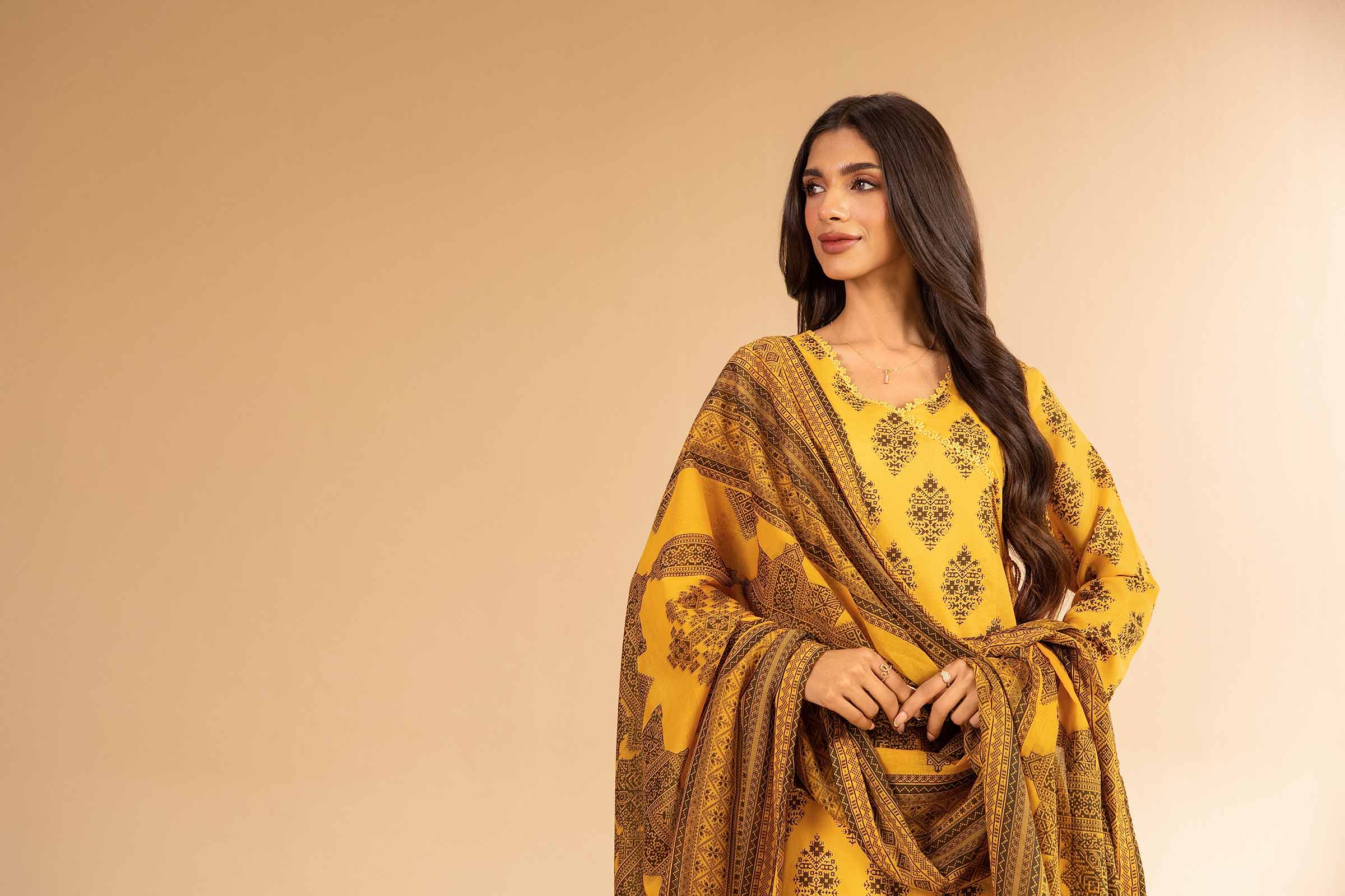 3 Piece - Printed Suit - 42501961 for Women - Unstitched Collection | Nishat | Shop Online
