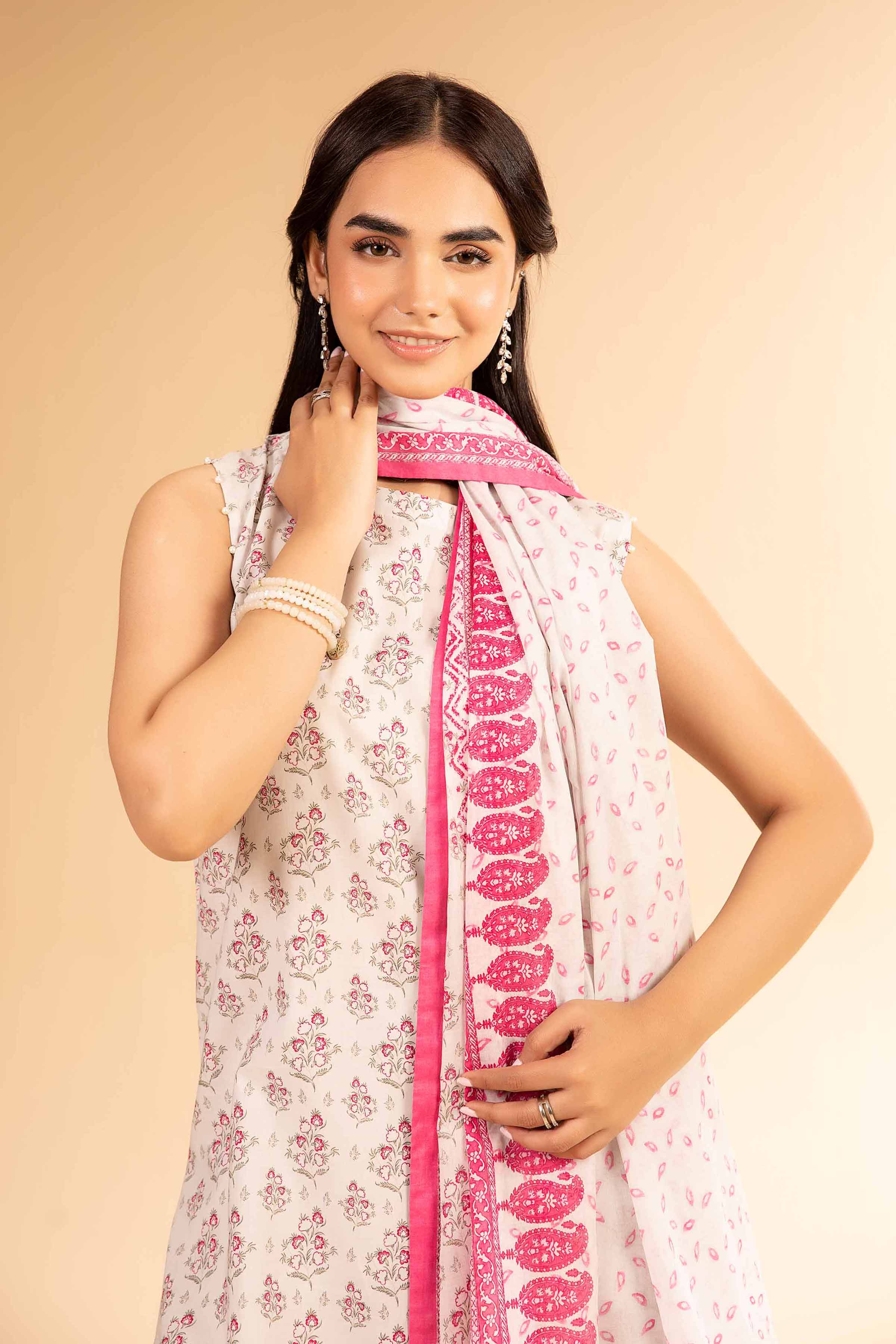 3 Piece - Printed Suit - 42501964 for Women - Unstitched Collection | Nishat | Shop Online