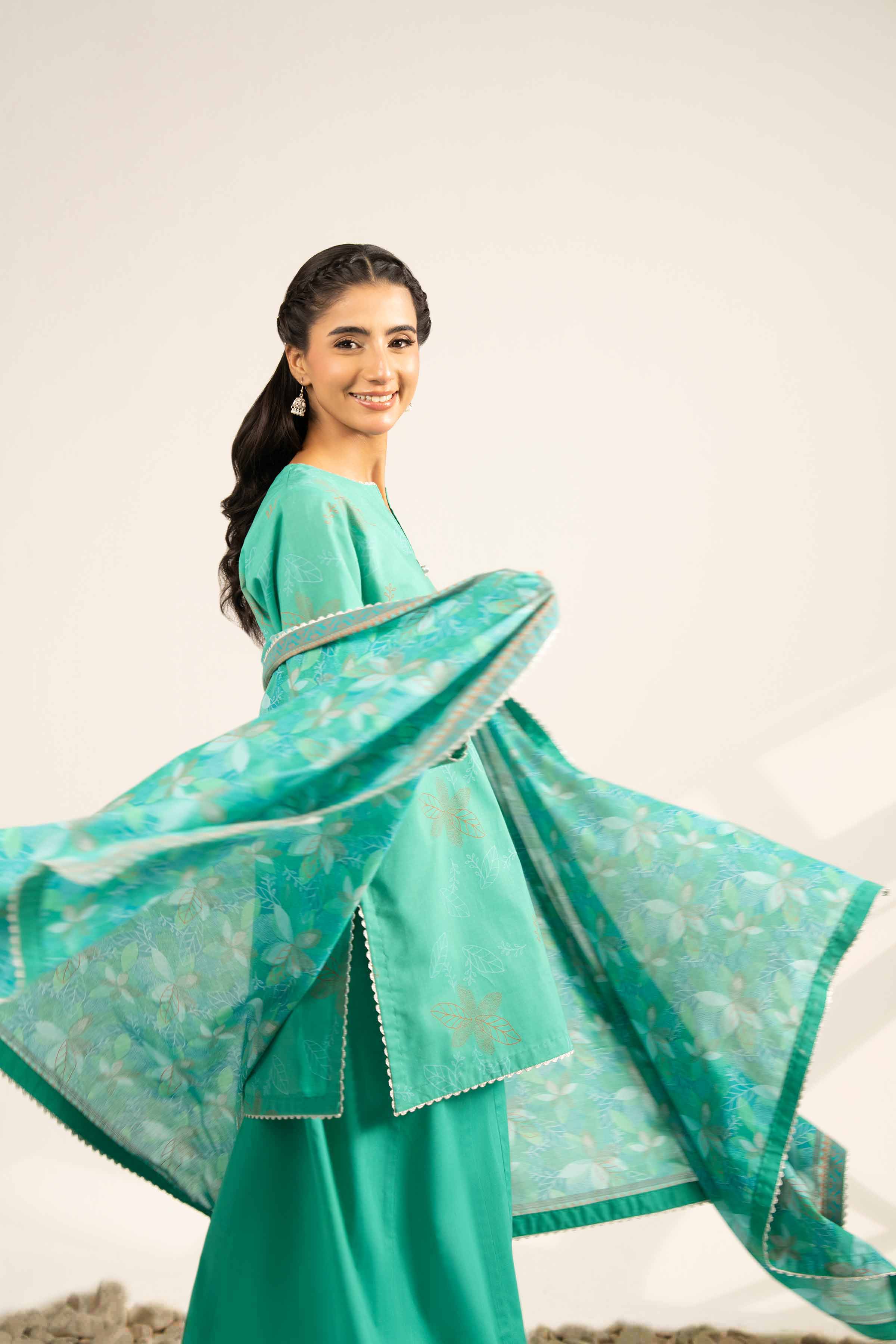 3 Piece - Printed Suit - 42501966 for Women - Unstitched Collection | Nishat | Shop Online