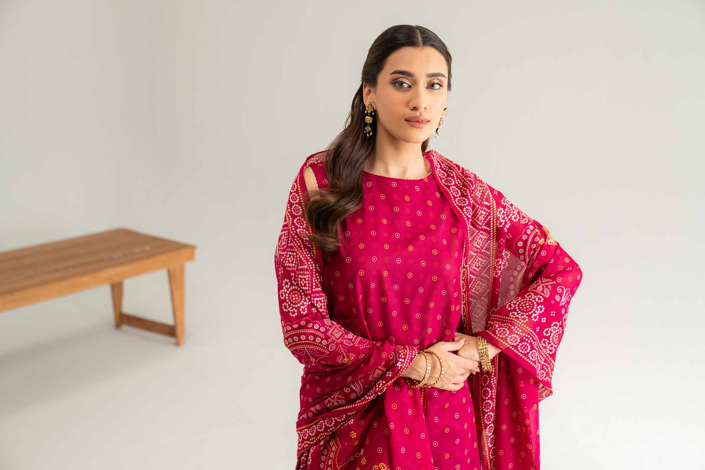 3 Piece - Printed Suit - 42501971 for Women - Unstitched Collection | Nishat | Shop Online