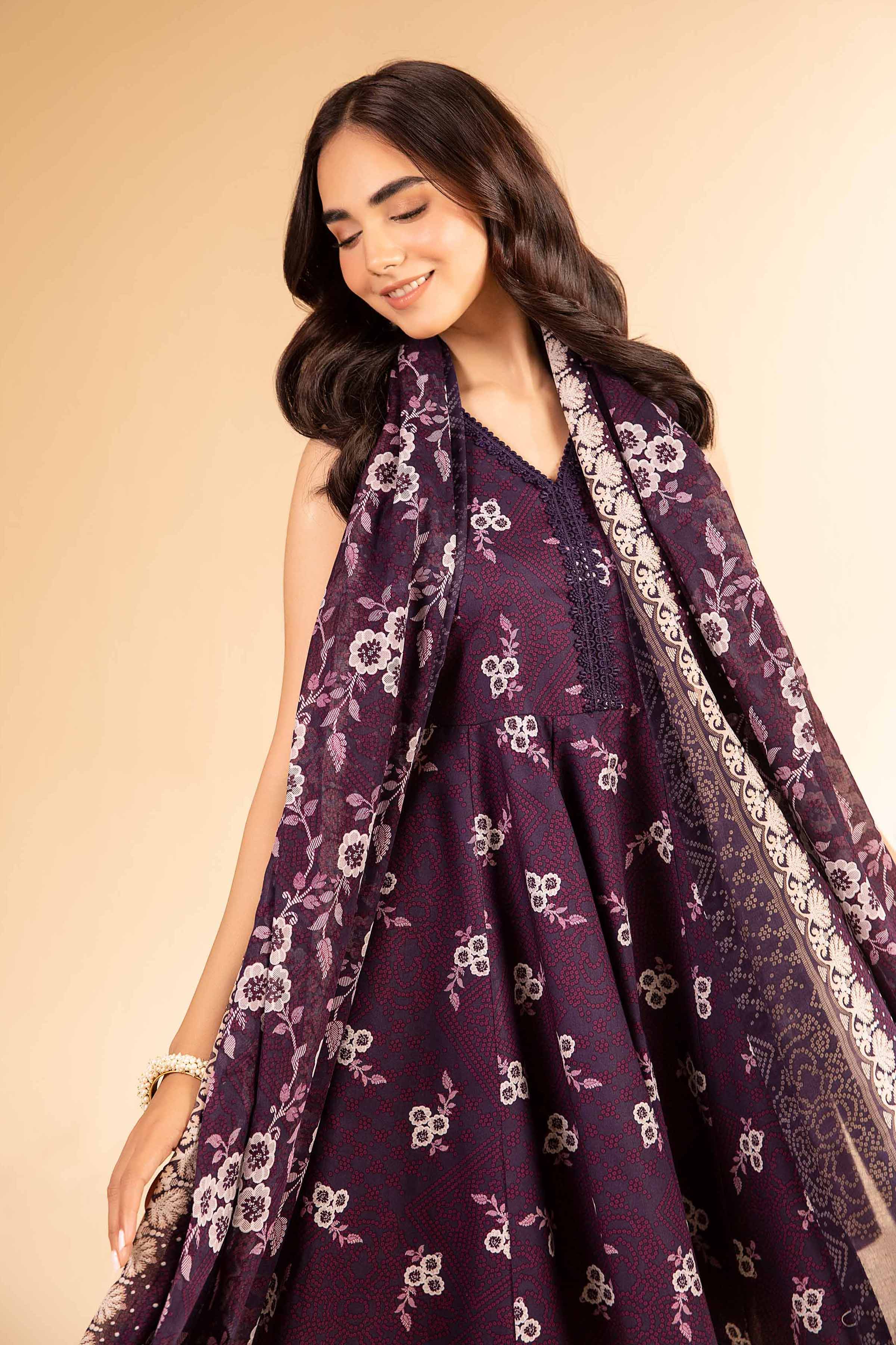 3 Piece - Printed Suit - 42501973 for Women - Unstitched Collection | Nishat | Shop Online