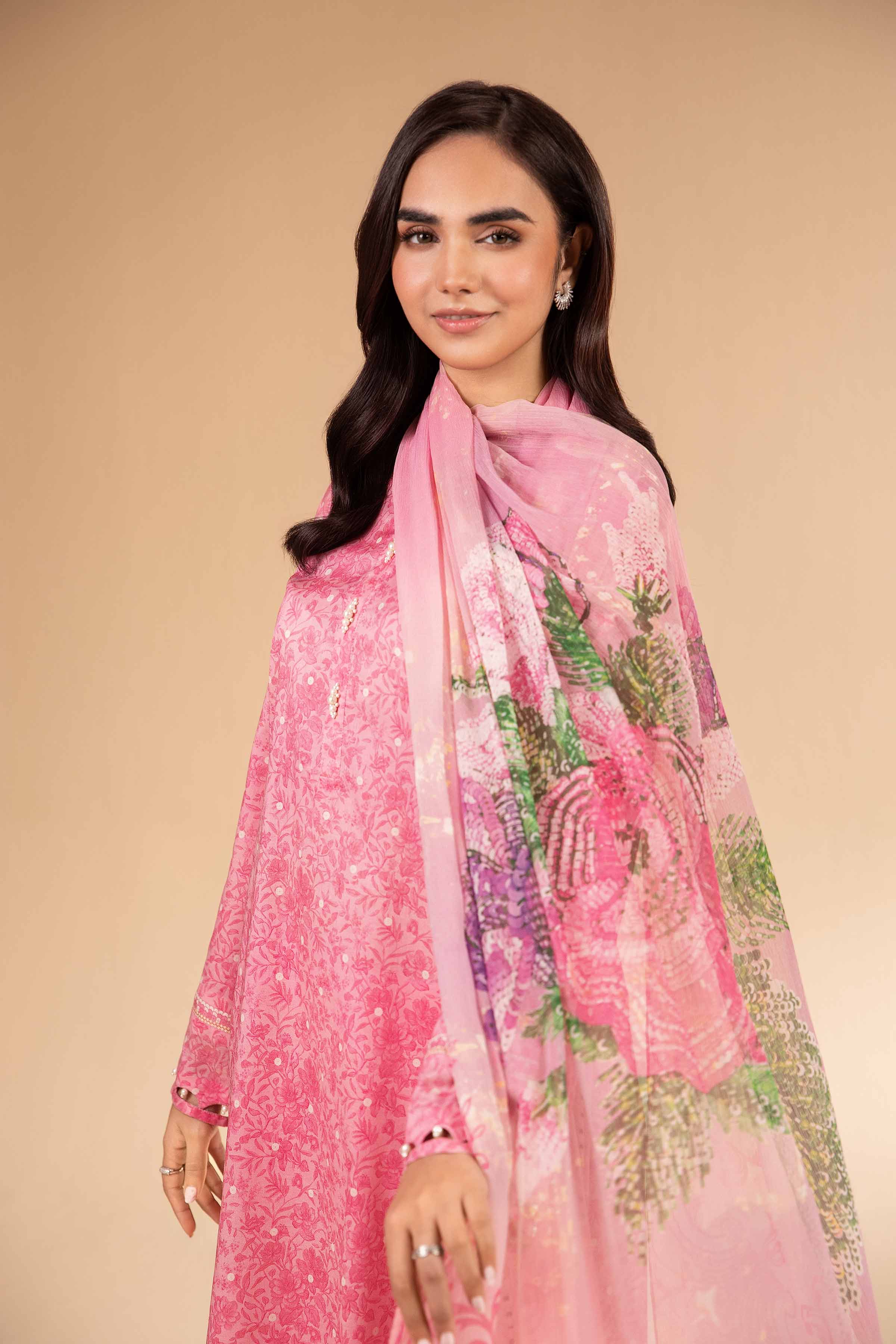 3 Piece - Digital Printed Suit - 42501976 for Women - Unstitched Collection | Nishat | Shop Online