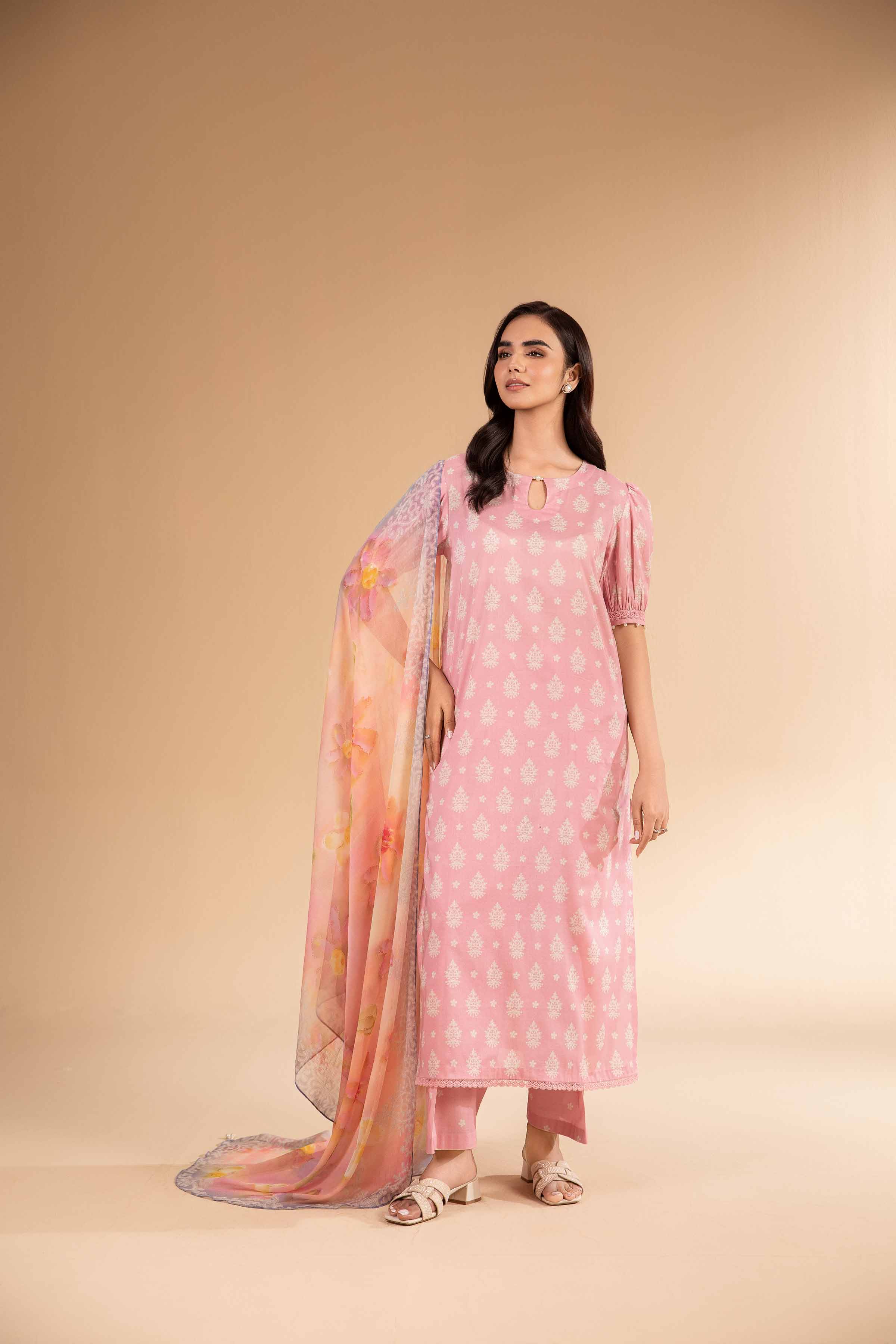 3 Piece - Digital Printed Suit - 42501978 for Women - Unstitched Collection | Nishat | Shop Online