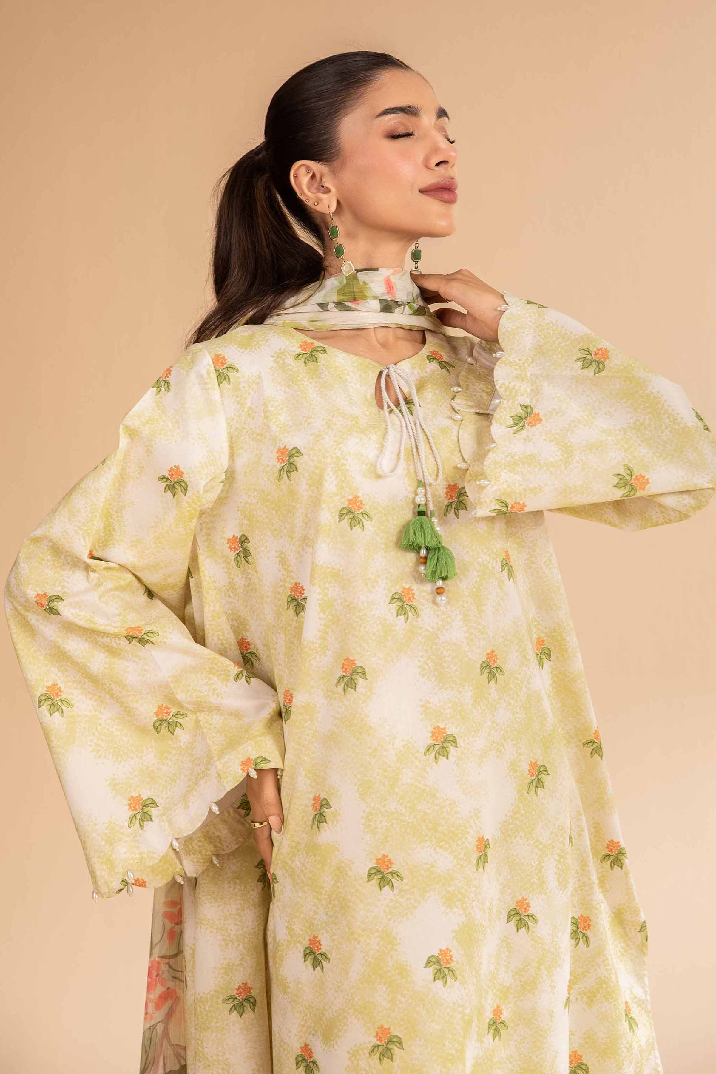 3 Piece - Digital Printed Suit - 42501981 for Women - Unstitched Collection | Nishat | Shop Online