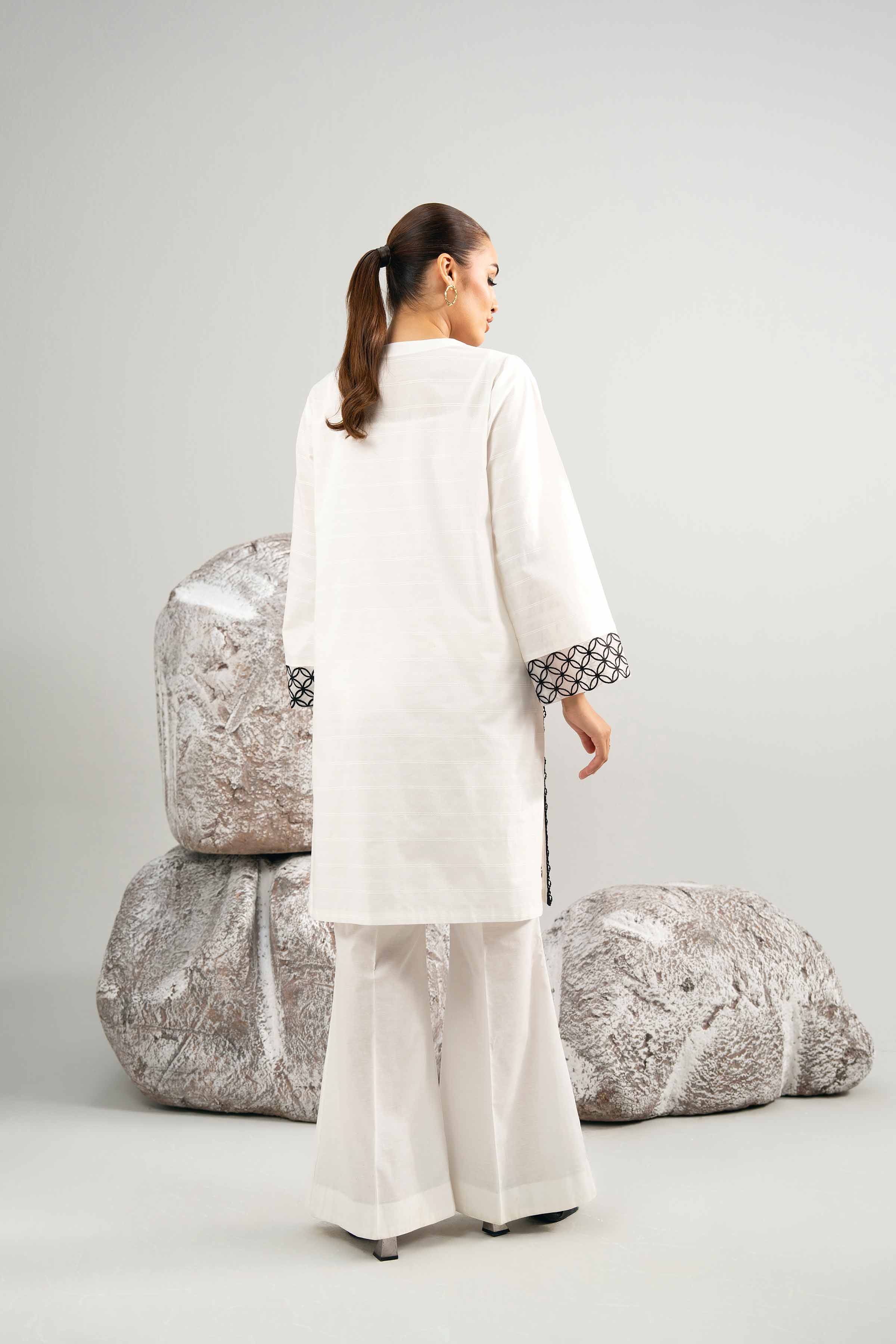 2 Piece - Embroidered Suit - 42501998 for Women - Unstitched Collection | Nishat | Shop Online