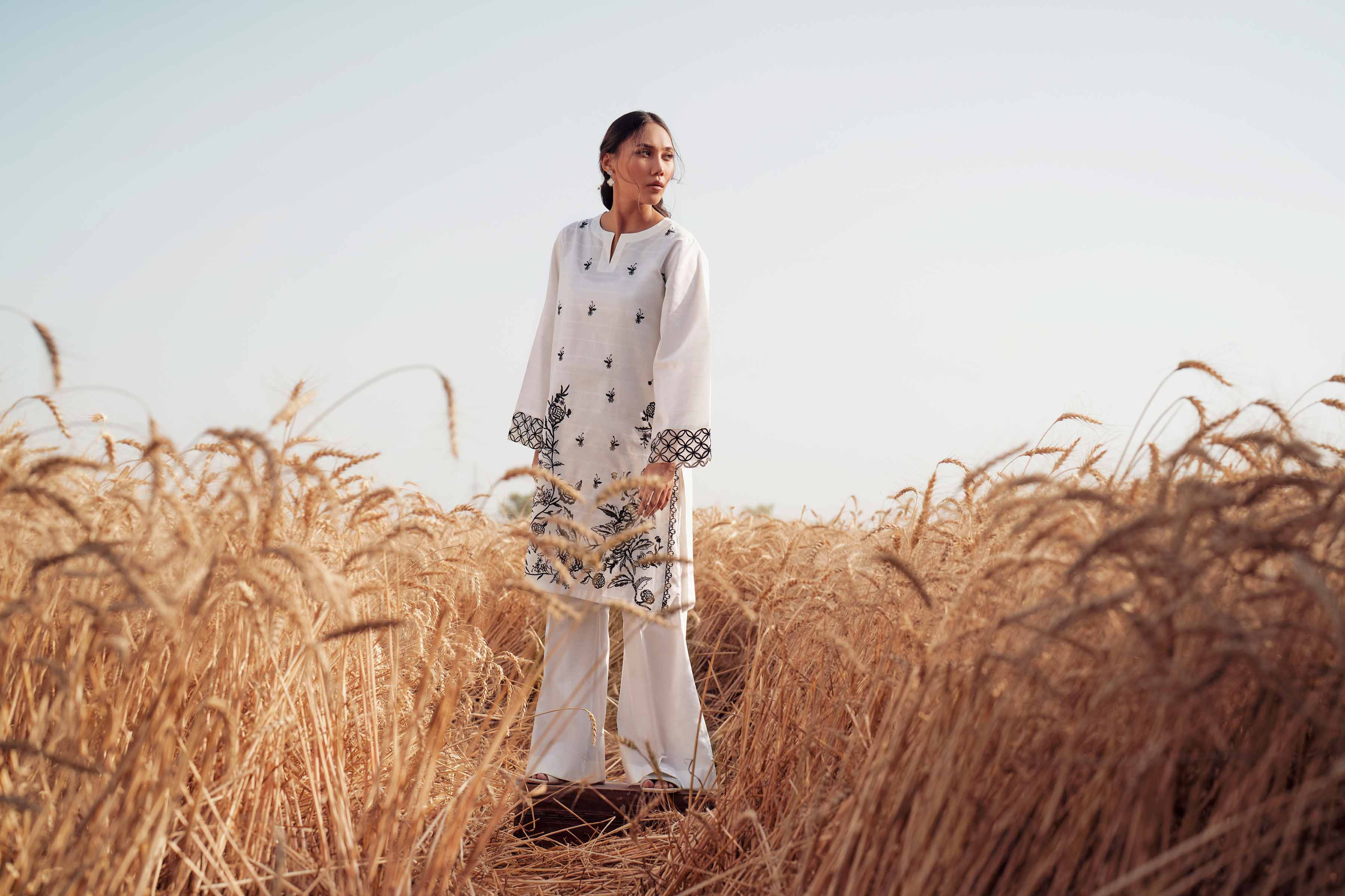 2 Piece - Embroidered Suit - 42501998 for Women - Unstitched Collection | Nishat | Shop Online