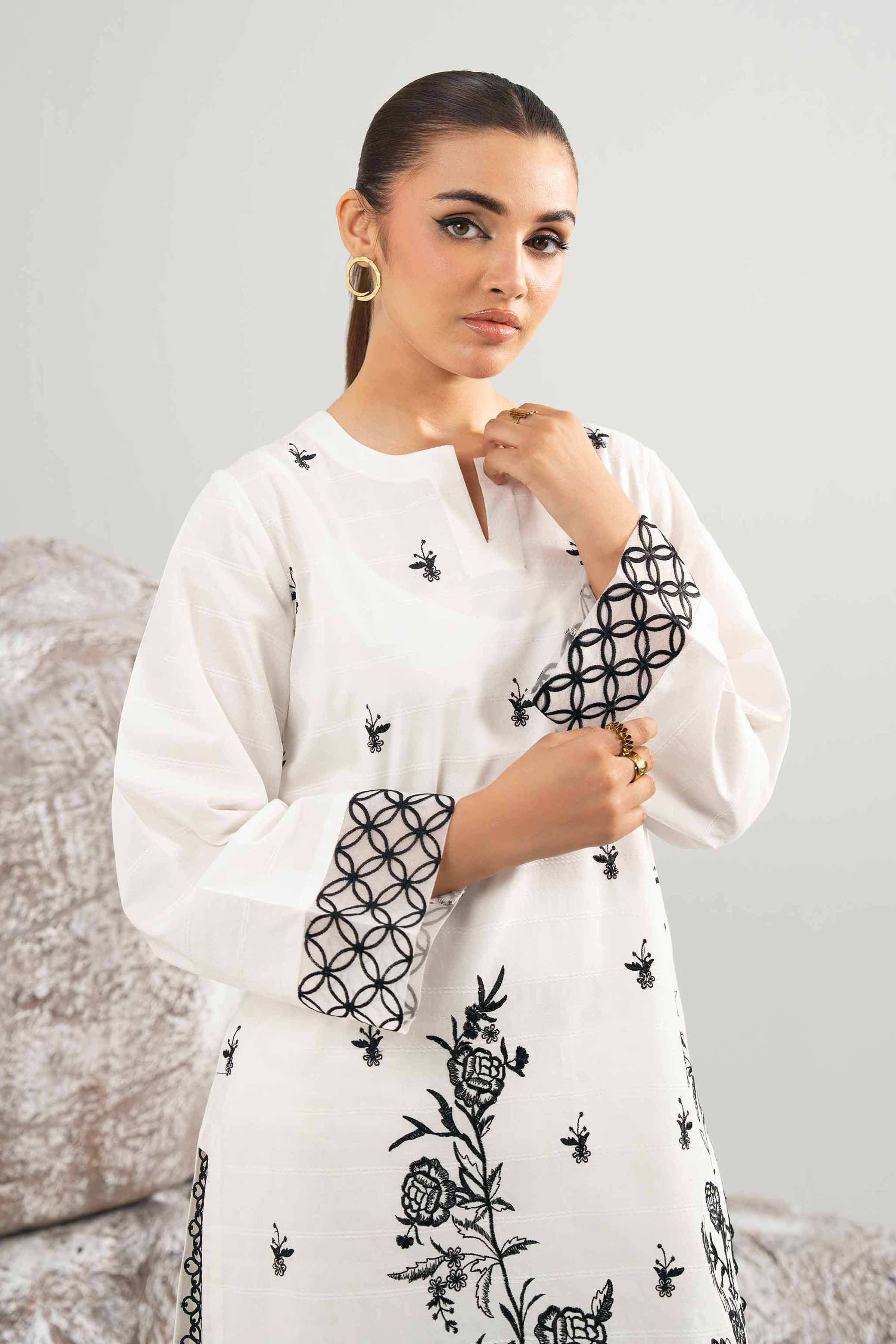 2 Piece - Embroidered Suit - 42501998 for Women - Unstitched Collection | Nishat | Shop Online