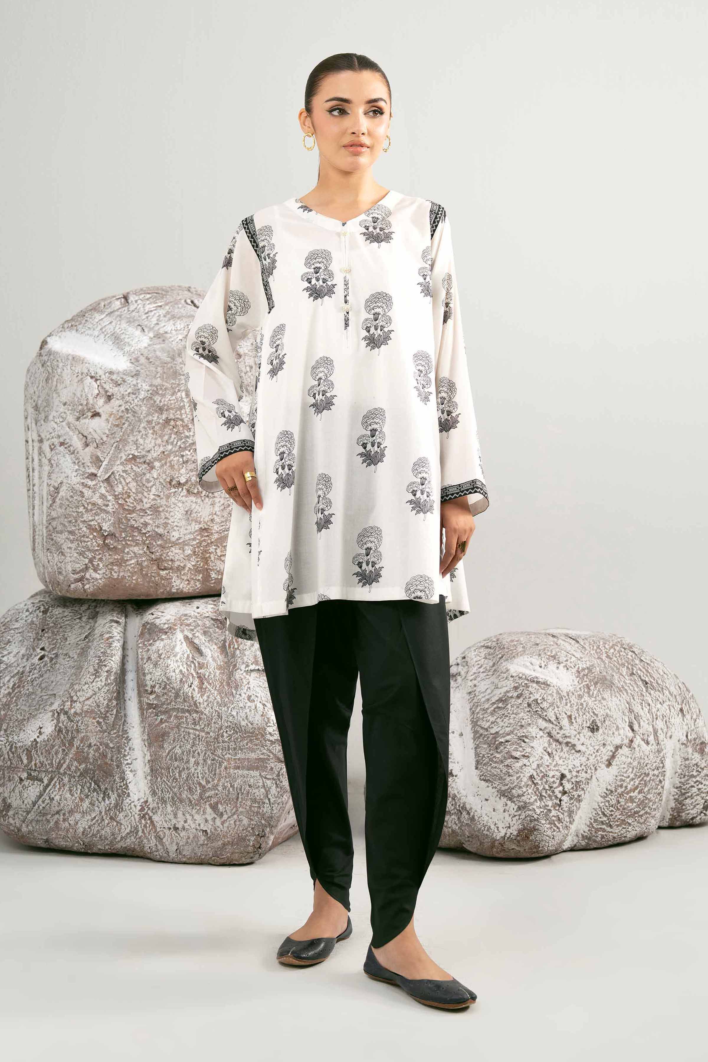 2 Piece - Printed Suit - 42501999 for Women - Unstitched Collection | Nishat | Shop Online