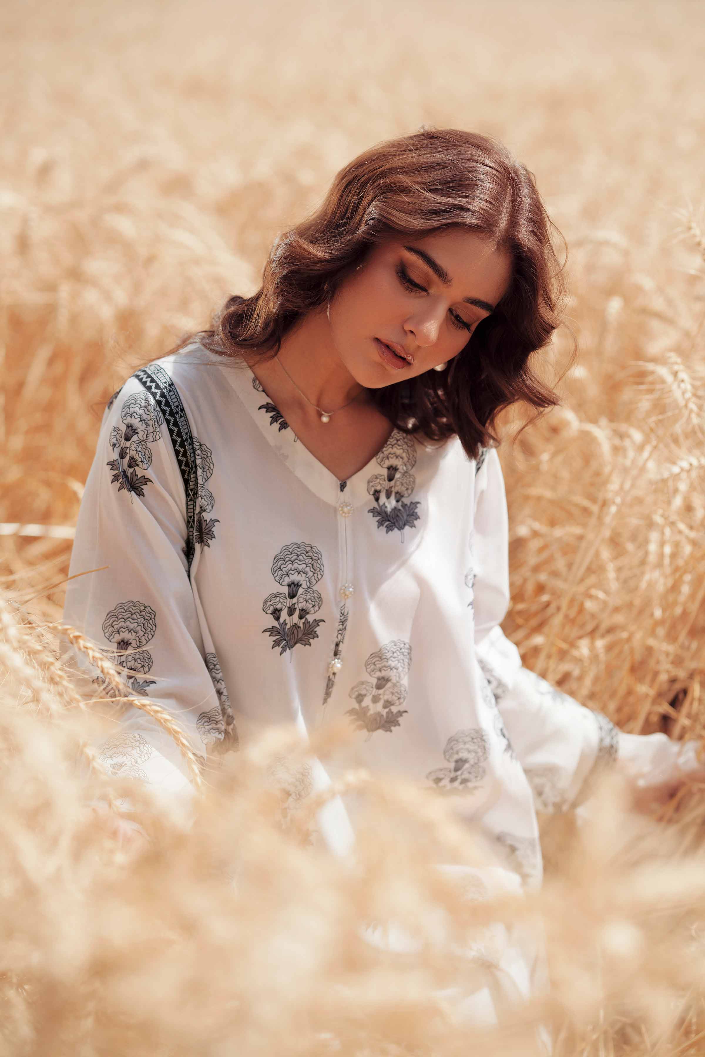 2 Piece - Printed Suit - 42501999 for Women - Unstitched Collection | Nishat | Shop Online