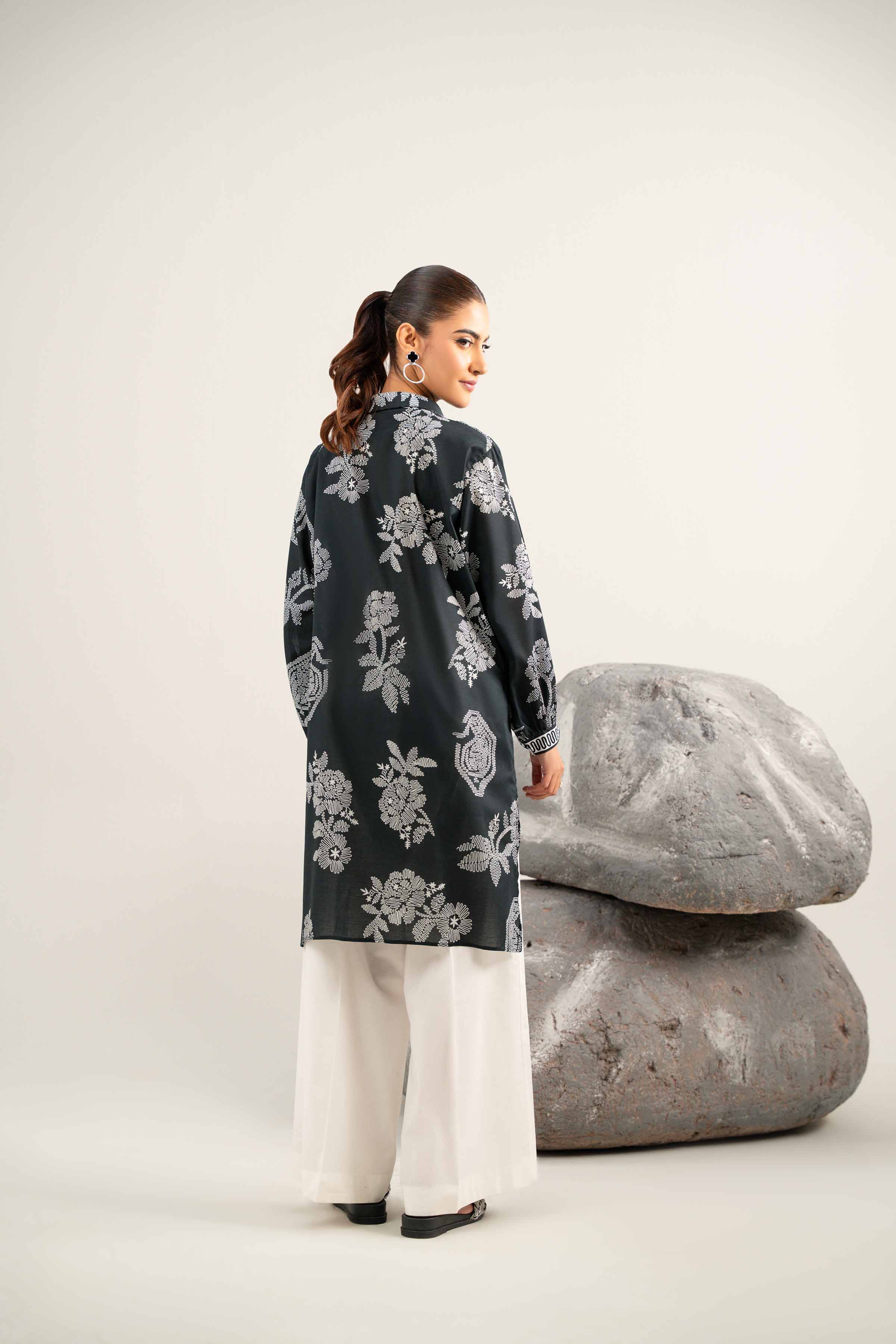 2 Piece - Printed Suit - 42502002 for Women - Unstitched Collection | Nishat | Shop Online