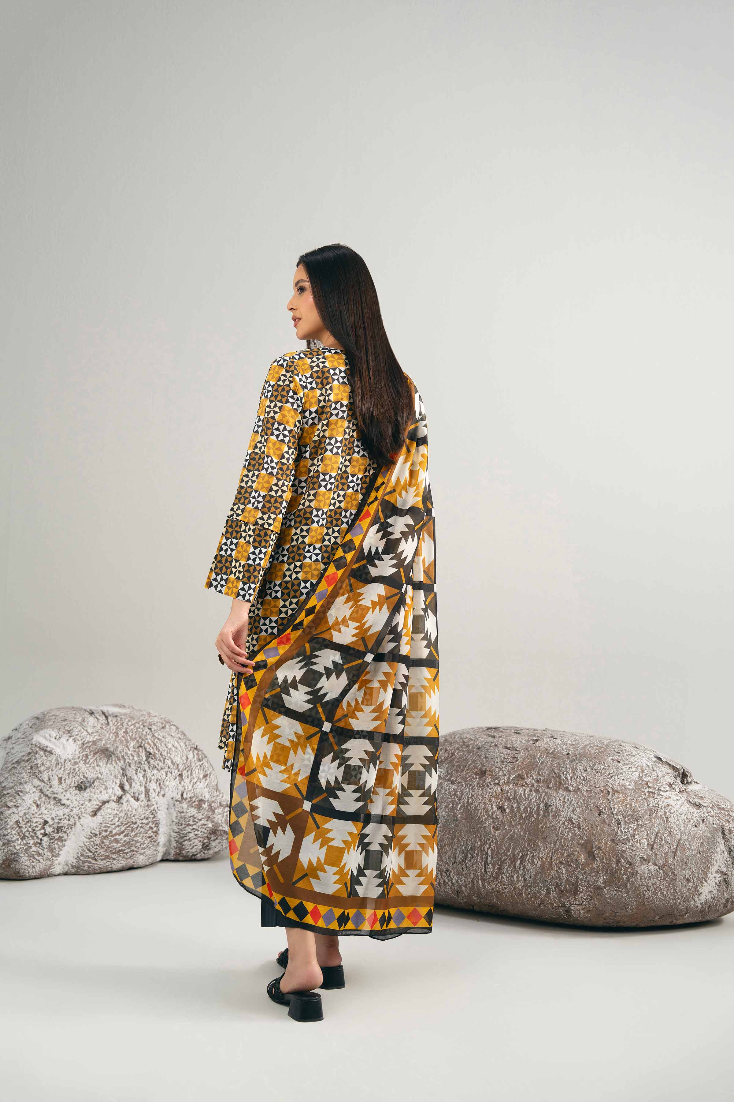 2 Piece - Digital Printed Suit - 42502008 for Women - Unstitched Collection | Nishat | Shop Online