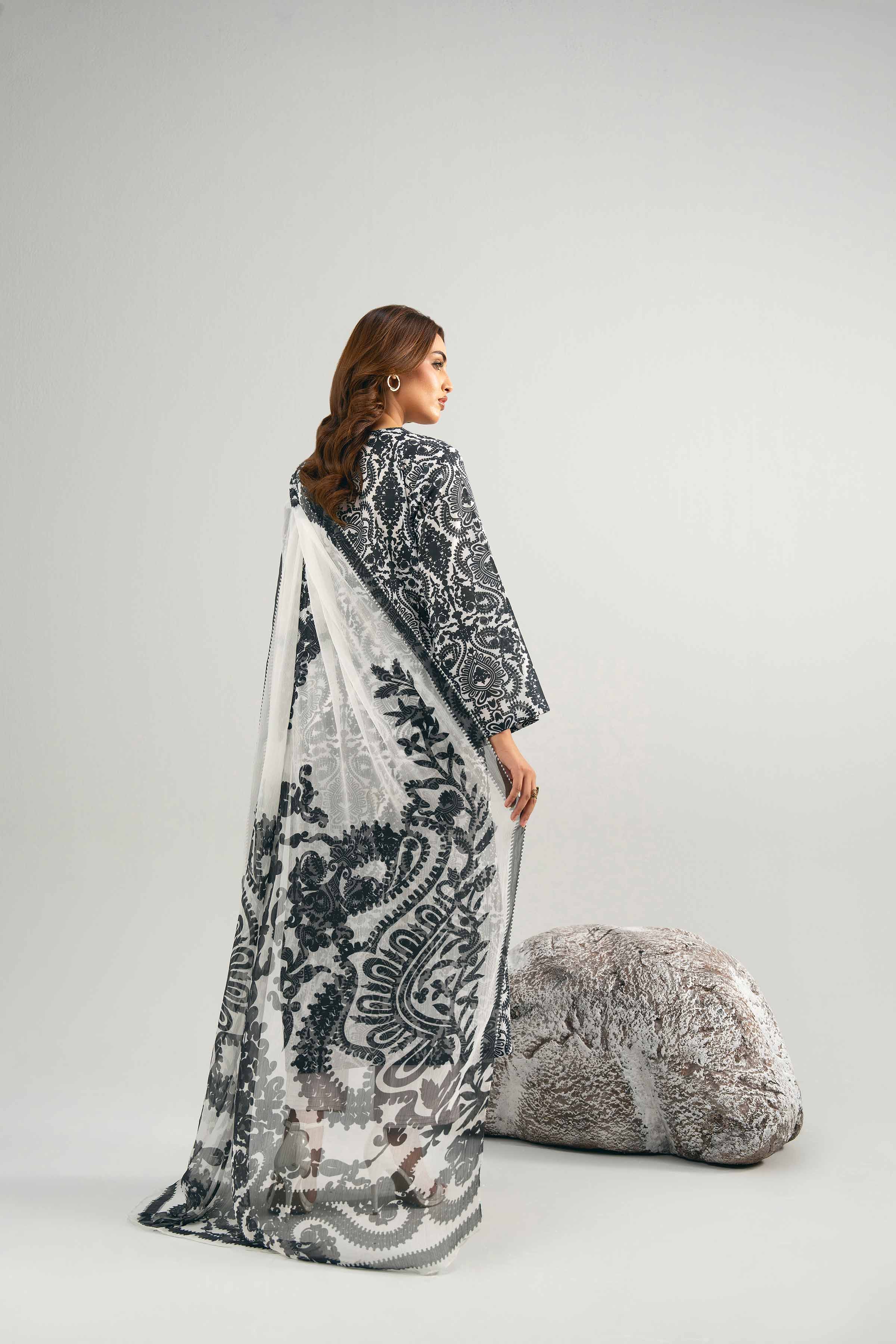 2 Piece - Digital Printed Suit - 42502011 for Women - Unstitched Collection | Nishat | Shop Online