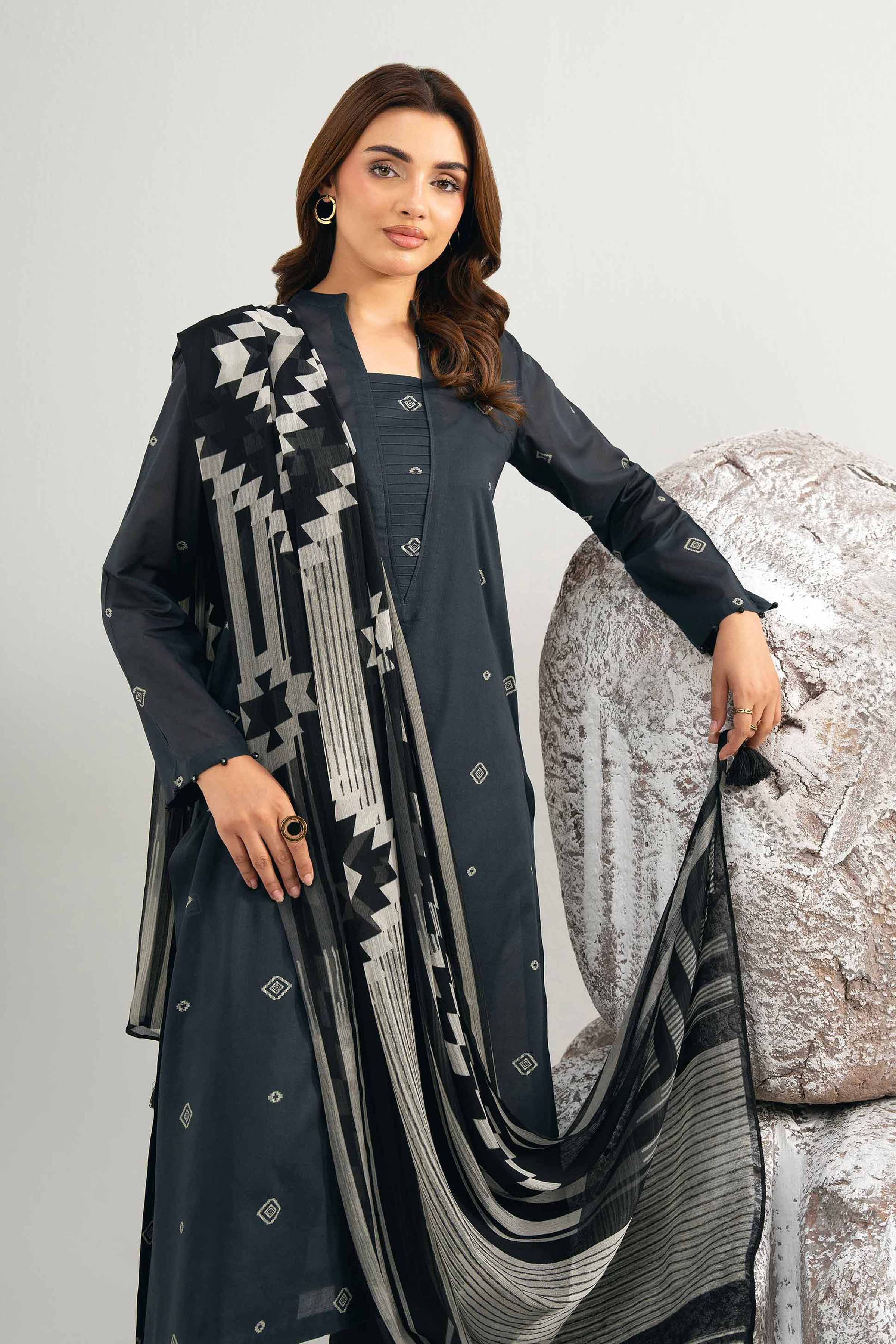2 Piece - Digital Printed Suit - 42502012 for Women - Unstitched Collection | Nishat | Shop Online