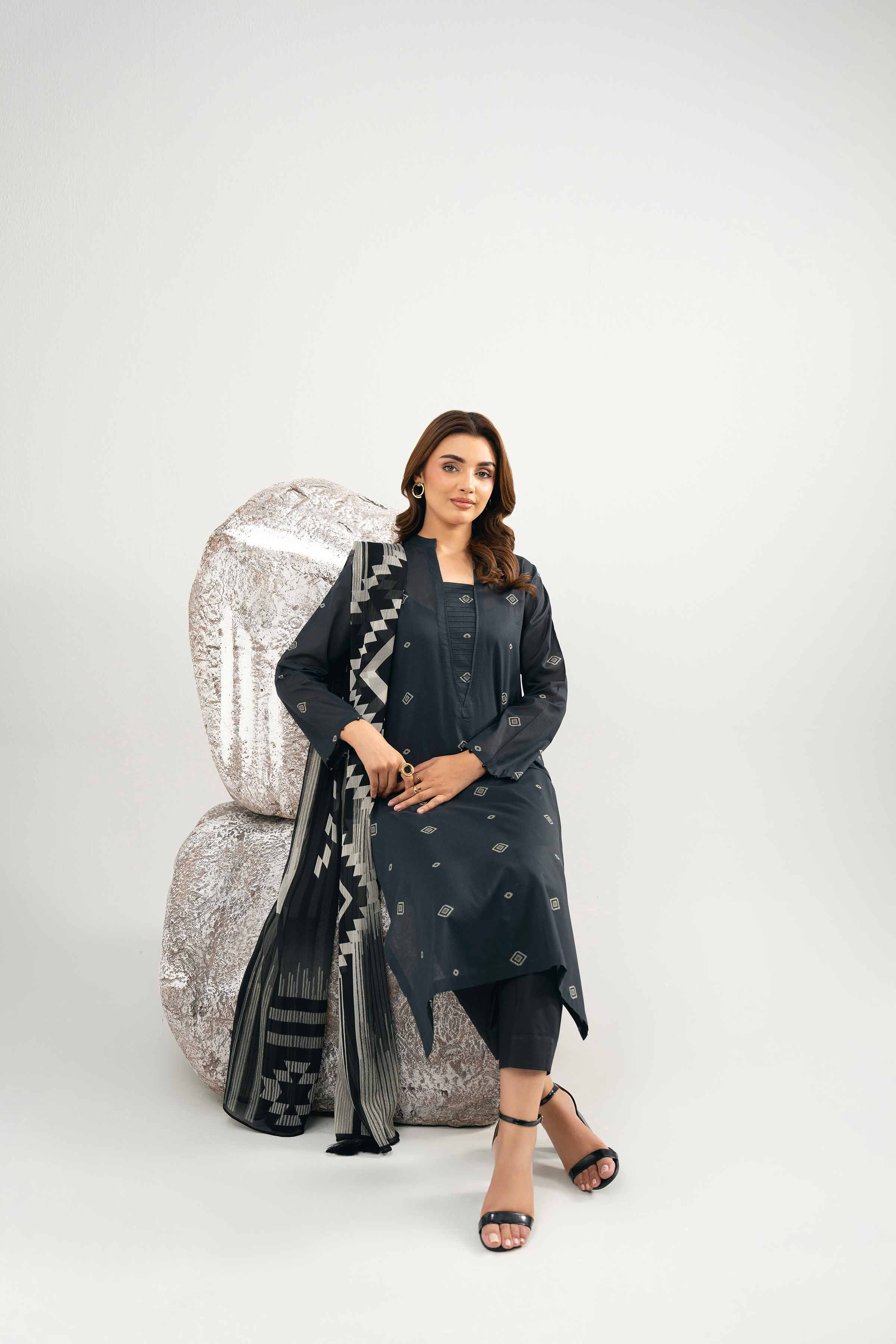 2 Piece - Digital Printed Suit - 42502012 for Women - Unstitched Collection | Nishat | Shop Online