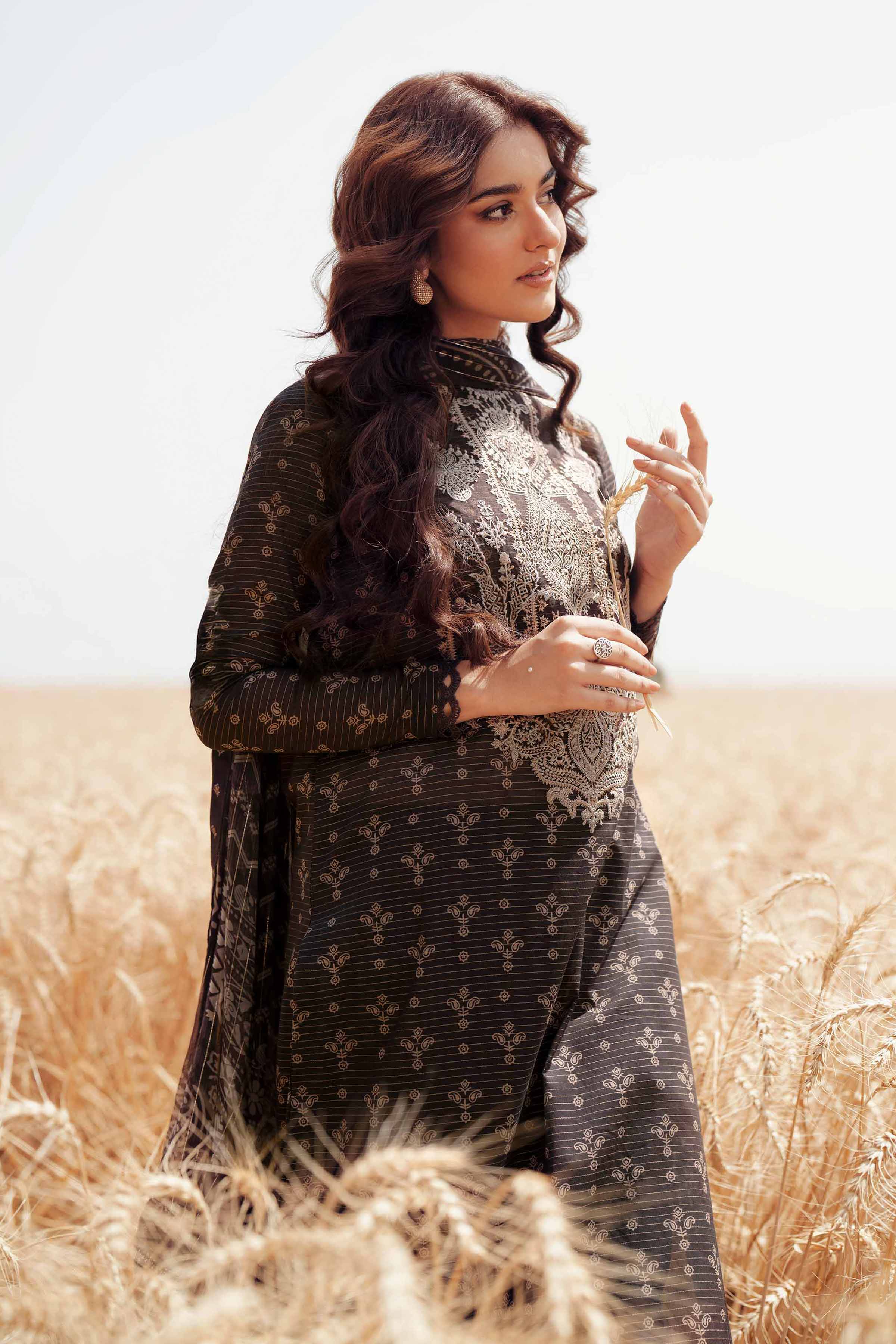 3 Piece - Digital Printed Embroidered Suit - 42502047 for Women - Unstitched Collection | Nishat | Shop Online